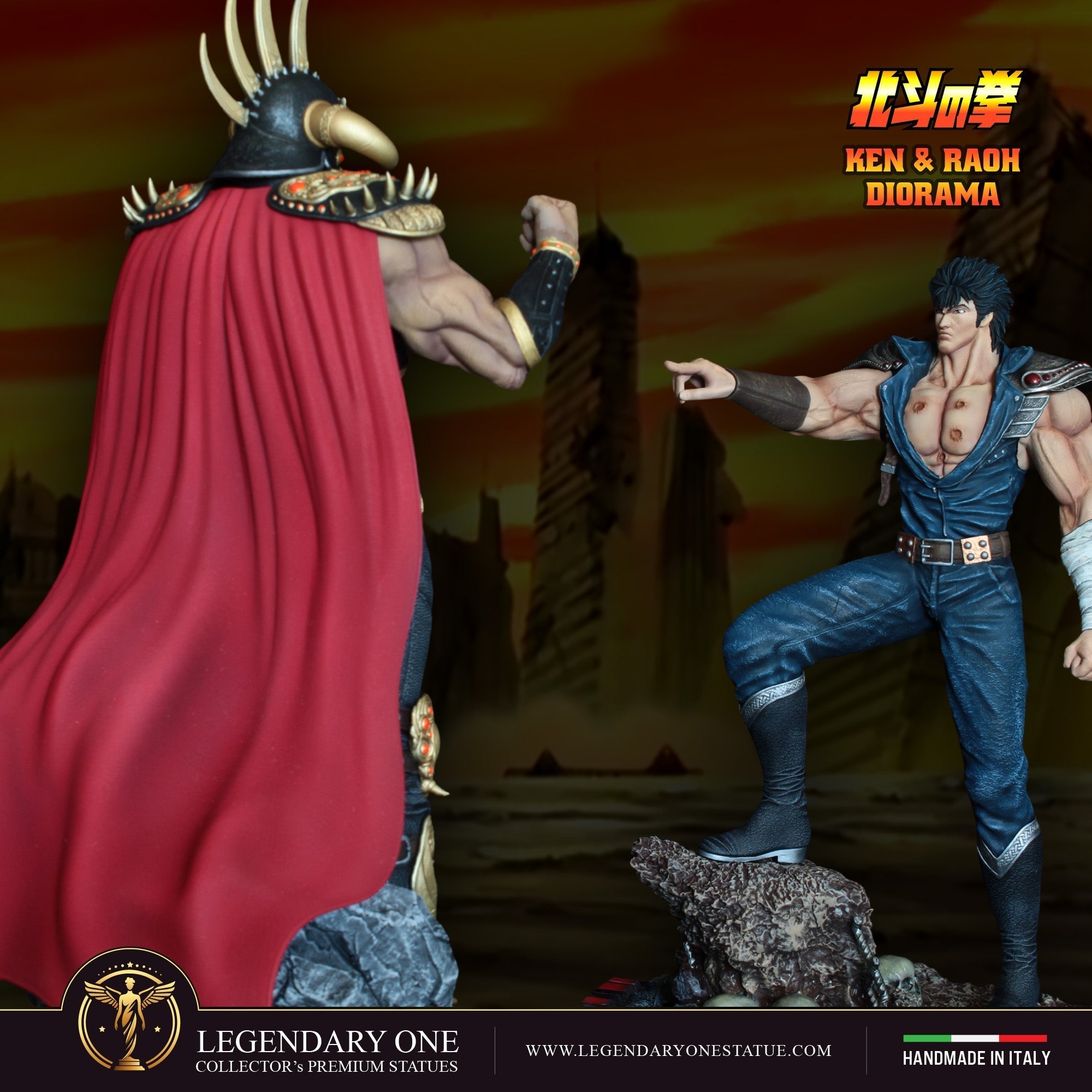 Il destino scolpito nel pugno: Kenshiro e Raoul nella saga di Hokuto no Ken