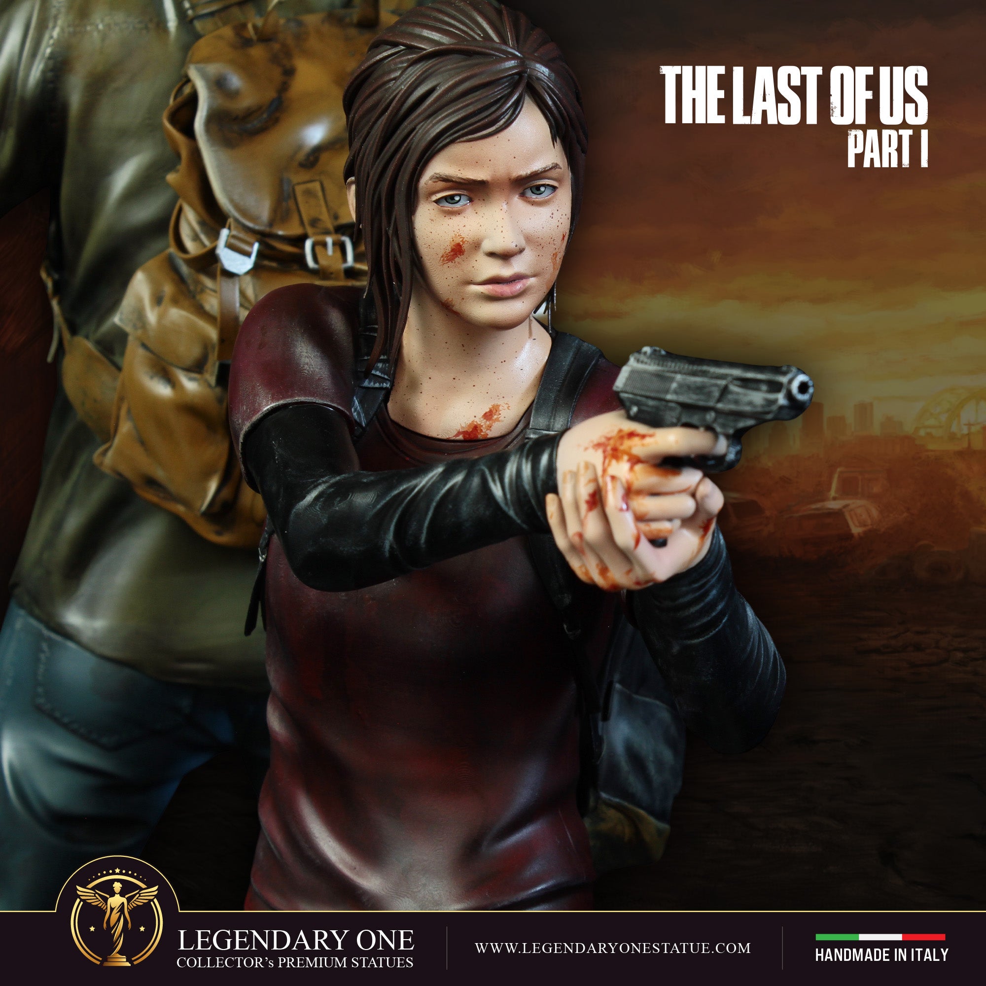 The Last Of US Statua da collezione Esclusiva - Ellie & Joel Figure Limited Edition - scala 1:4