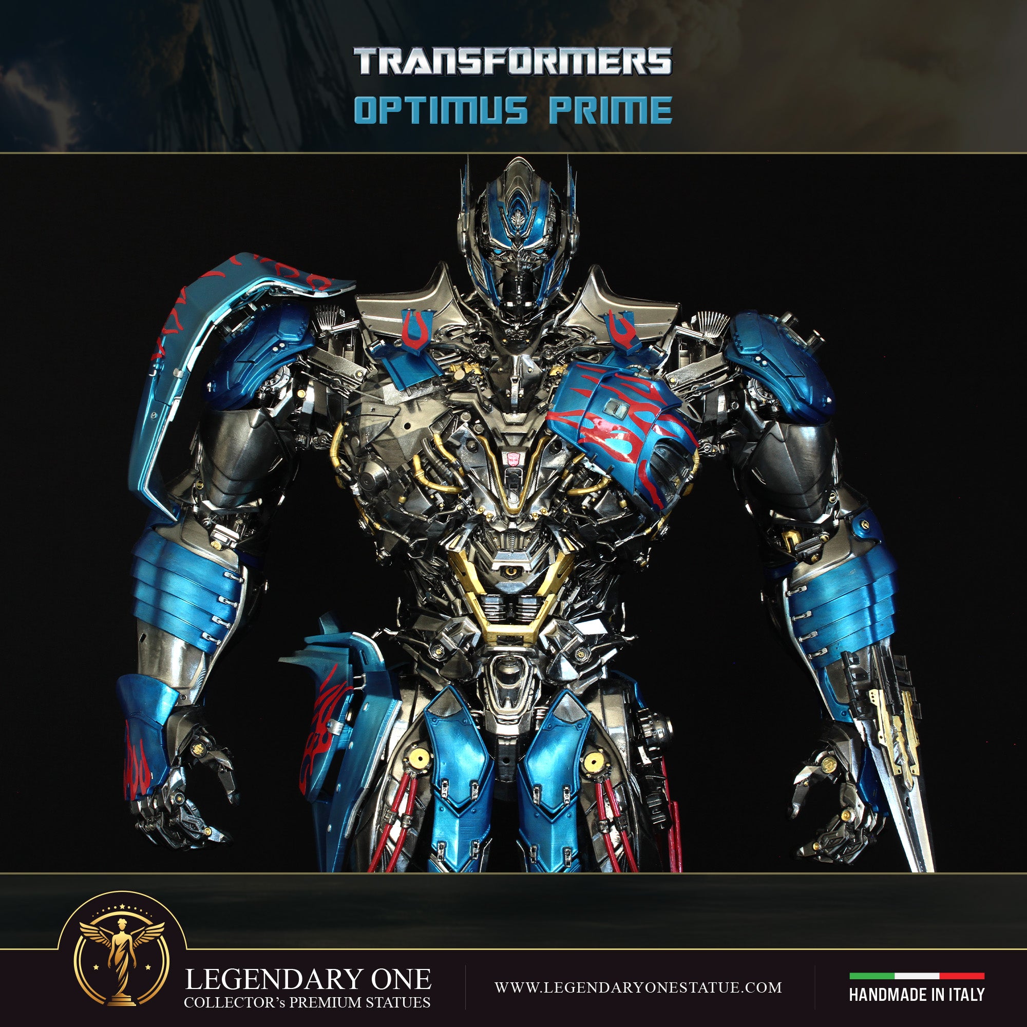 Optimus Prime Statua da collezione - Transformers 4 The Last Knigh Figure Esclusiva - scala 1:3