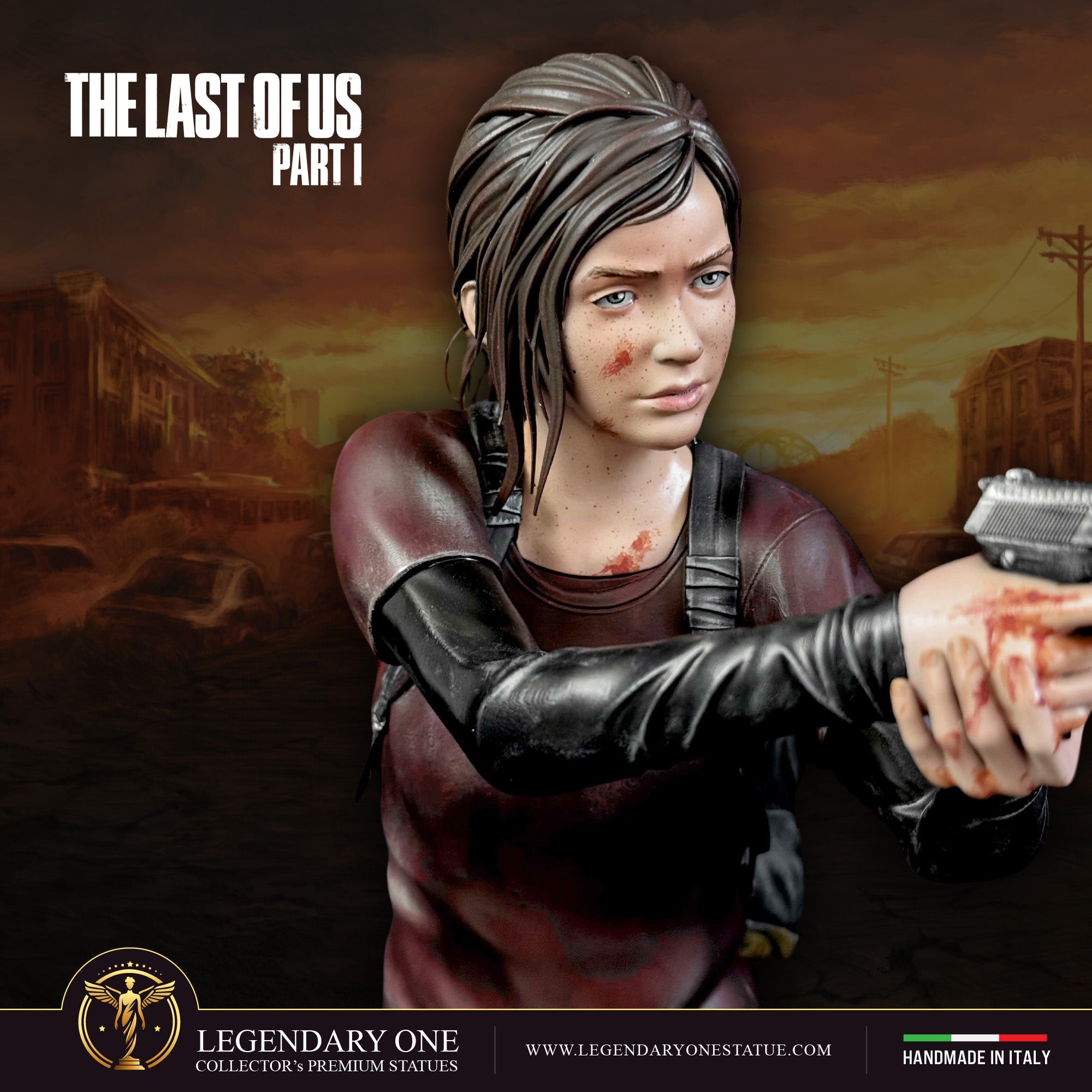 The Last Of US Statua da collezione Esclusiva - Ellie & Joel Figure Limited Edition - scala 1:4