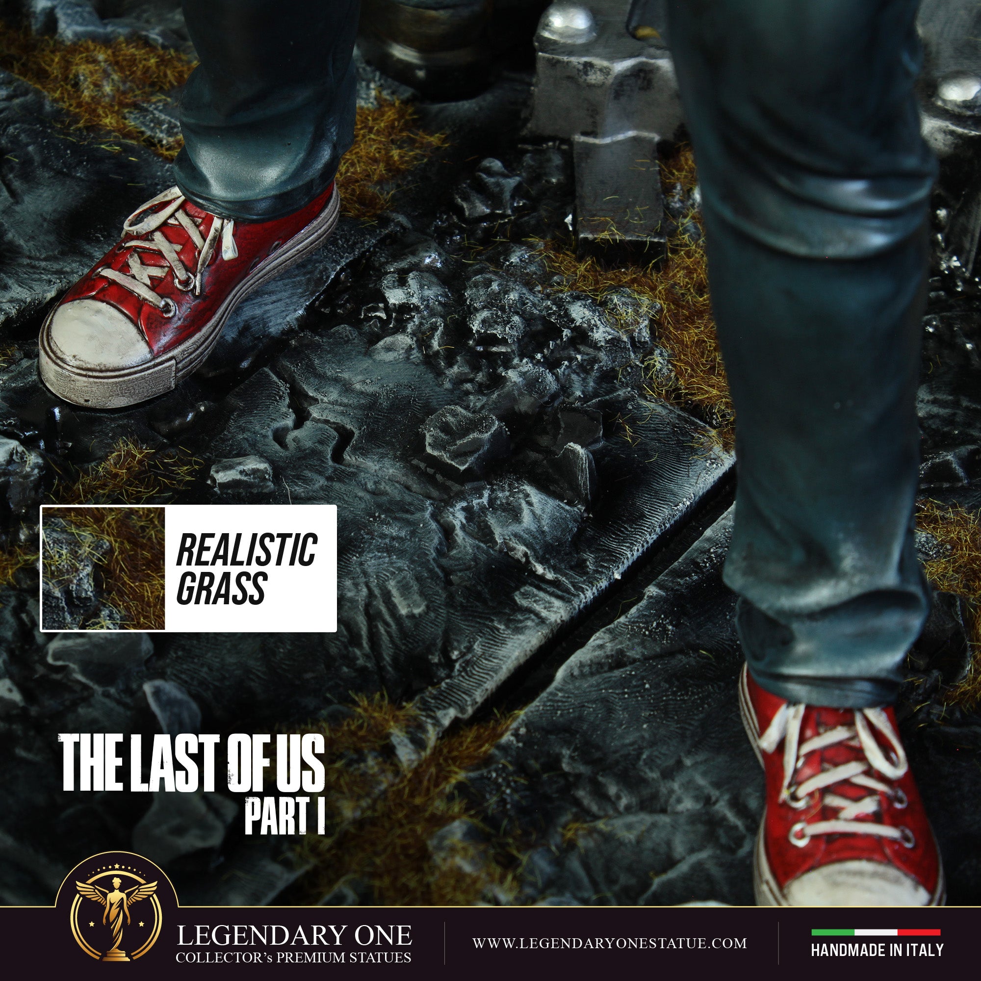The Last Of US Statua da collezione Esclusiva - Ellie & Joel Figure Limited Edition - scala 1:4