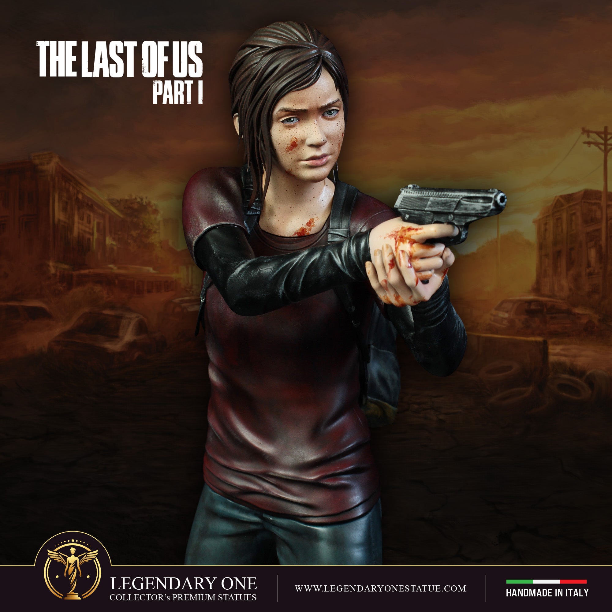 The Last Of US Statua da collezione Esclusiva - Ellie & Joel Figure Limited Edition - scala 1:4