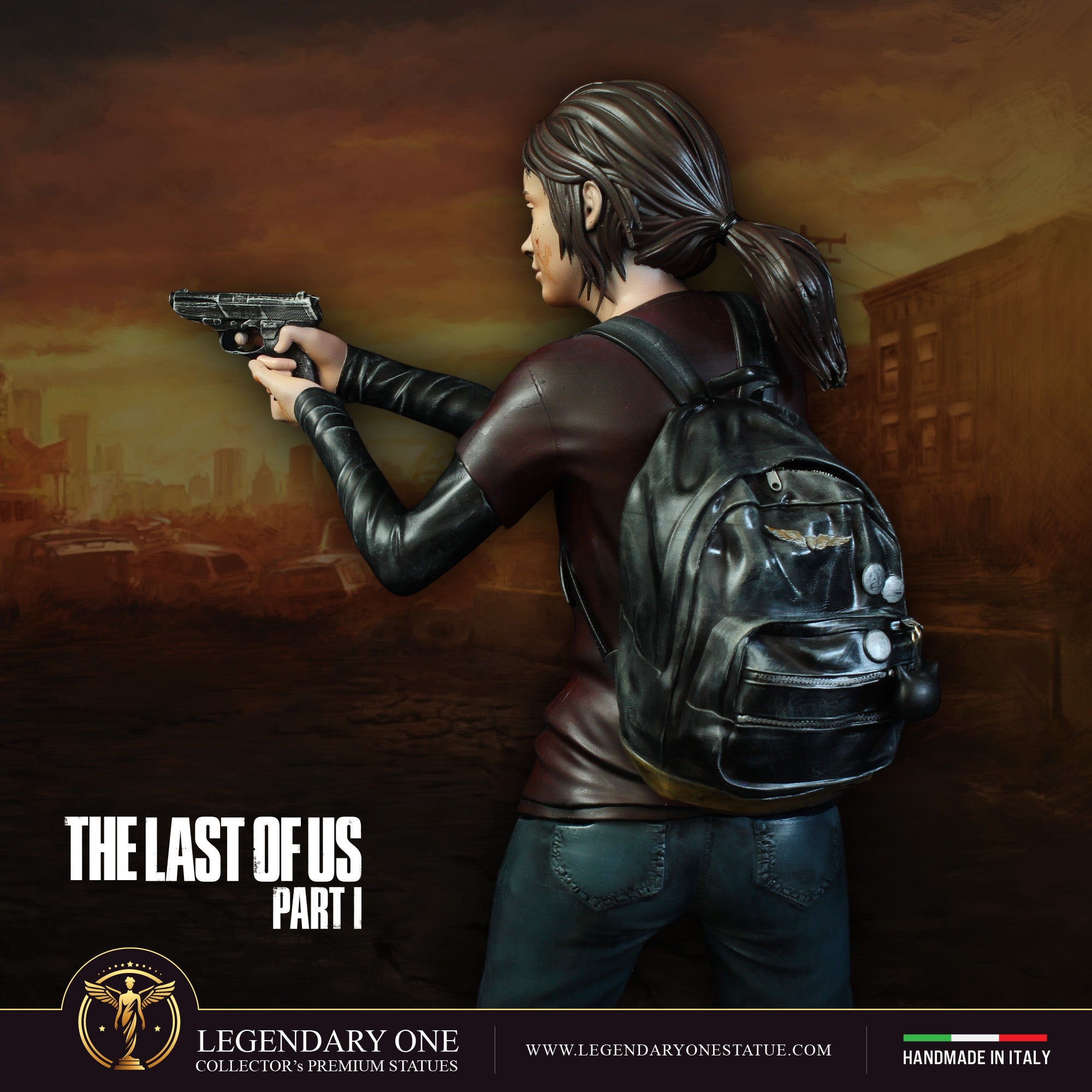 The Last Of US Statua da collezione Esclusiva - Ellie & Joel Figure Limited Edition - scala 1:4