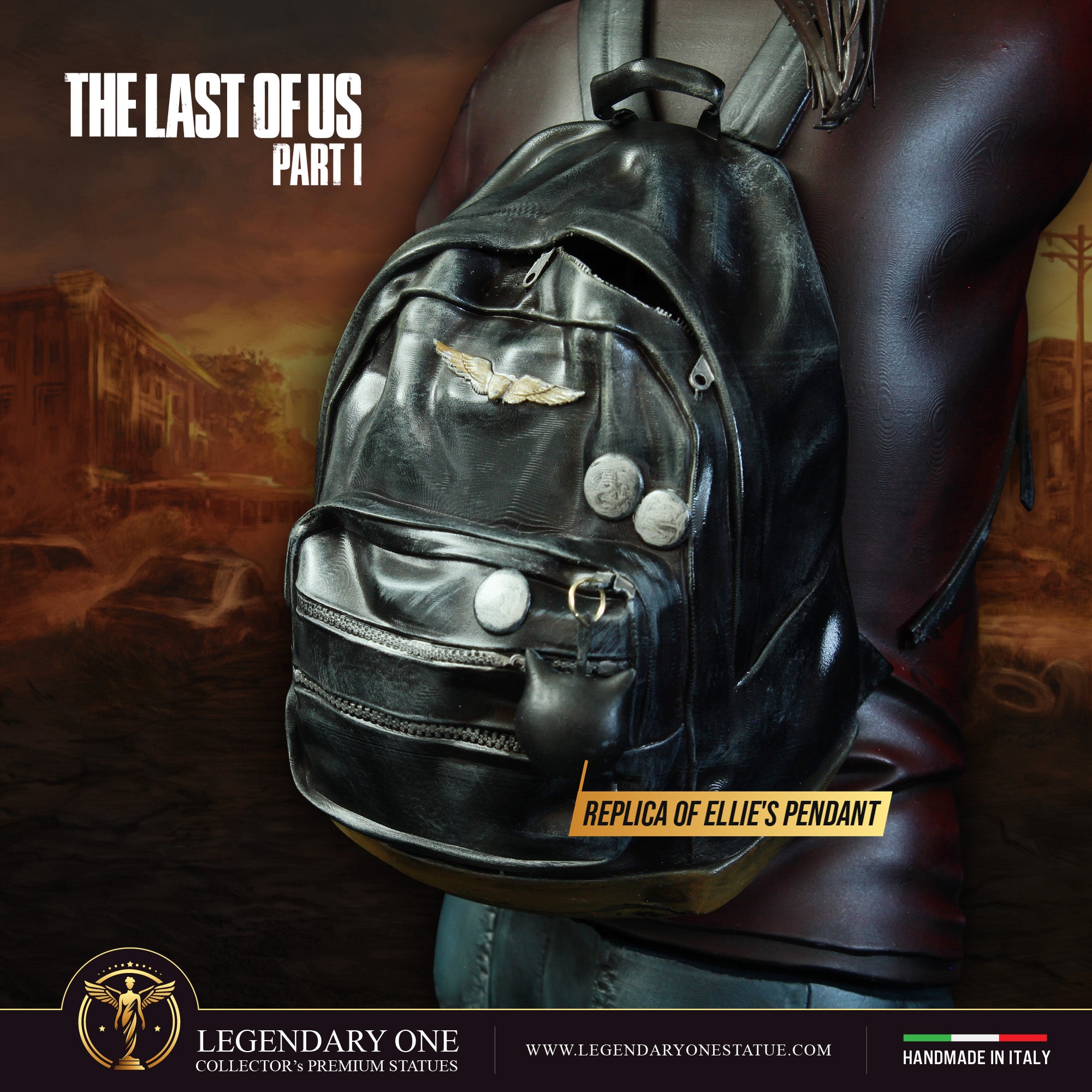 The Last Of US Statua da collezione Esclusiva - Ellie & Joel Figure Limited Edition - scala 1:4