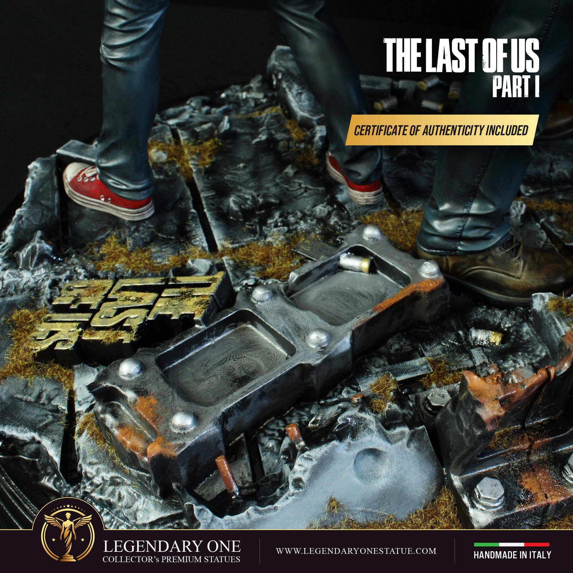 The Last Of US Statua da collezione Esclusiva - Ellie & Joel Figure Limited Edition - scala 1:4