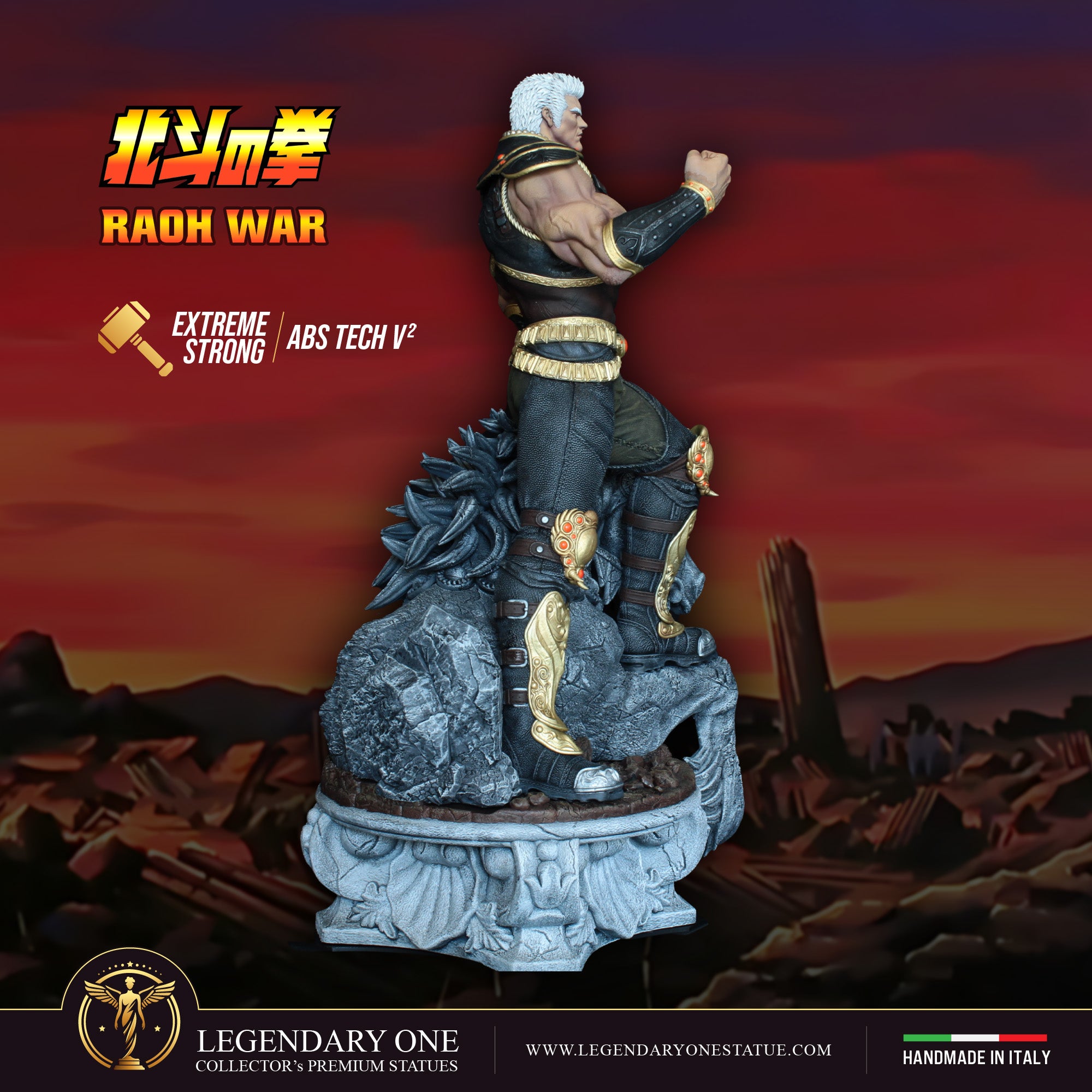 Raoh Statua da Collezione Esclusiva – Ken il Guerriero (Hokuto no Ken) Figure - Limited Edition scala 1:4/1:6