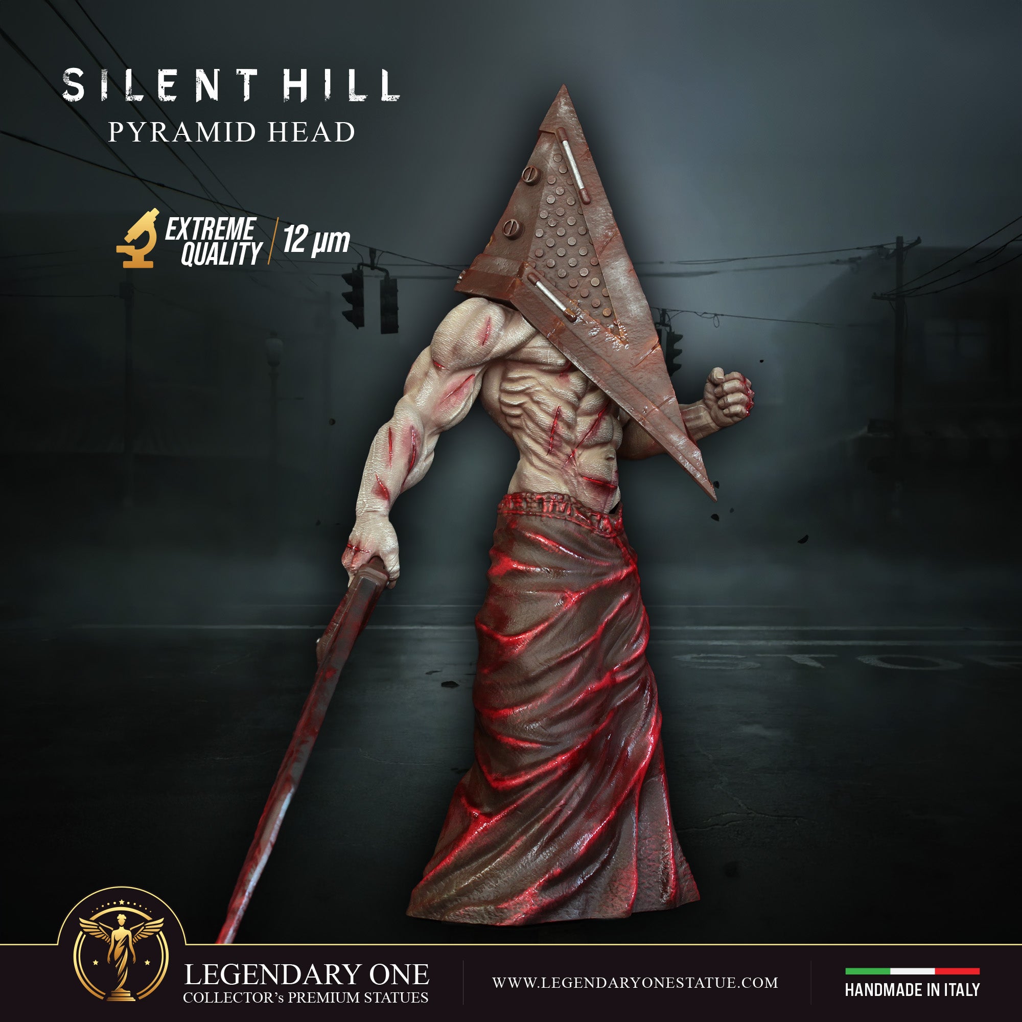 Pyramid Head Statua da collezione - Silent Hill Figure Real Game Color - scala 1:5