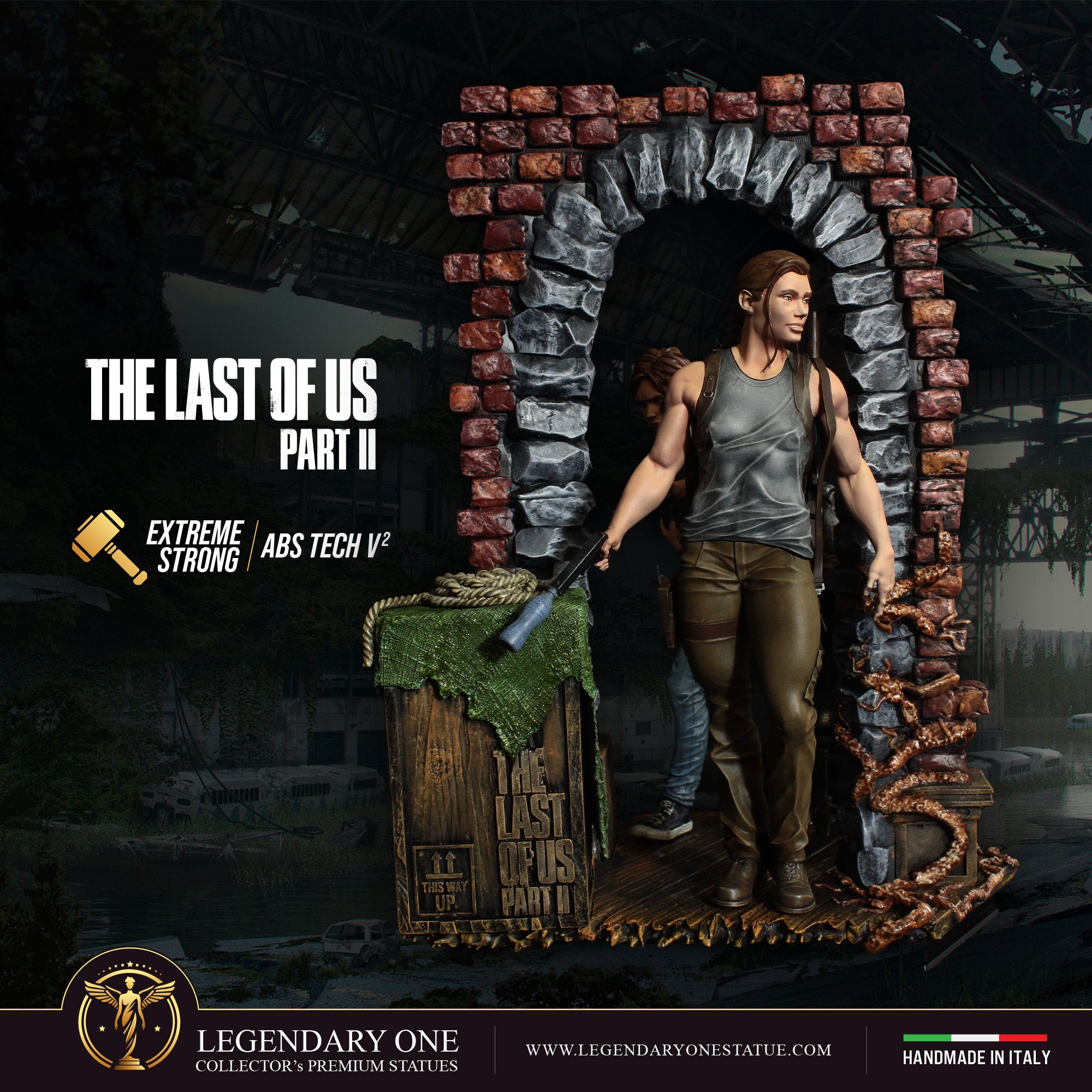 The Last Of US Statua da collezione Esclusiva - Ellie & Abby Figure Limited Edition - scala 1:4