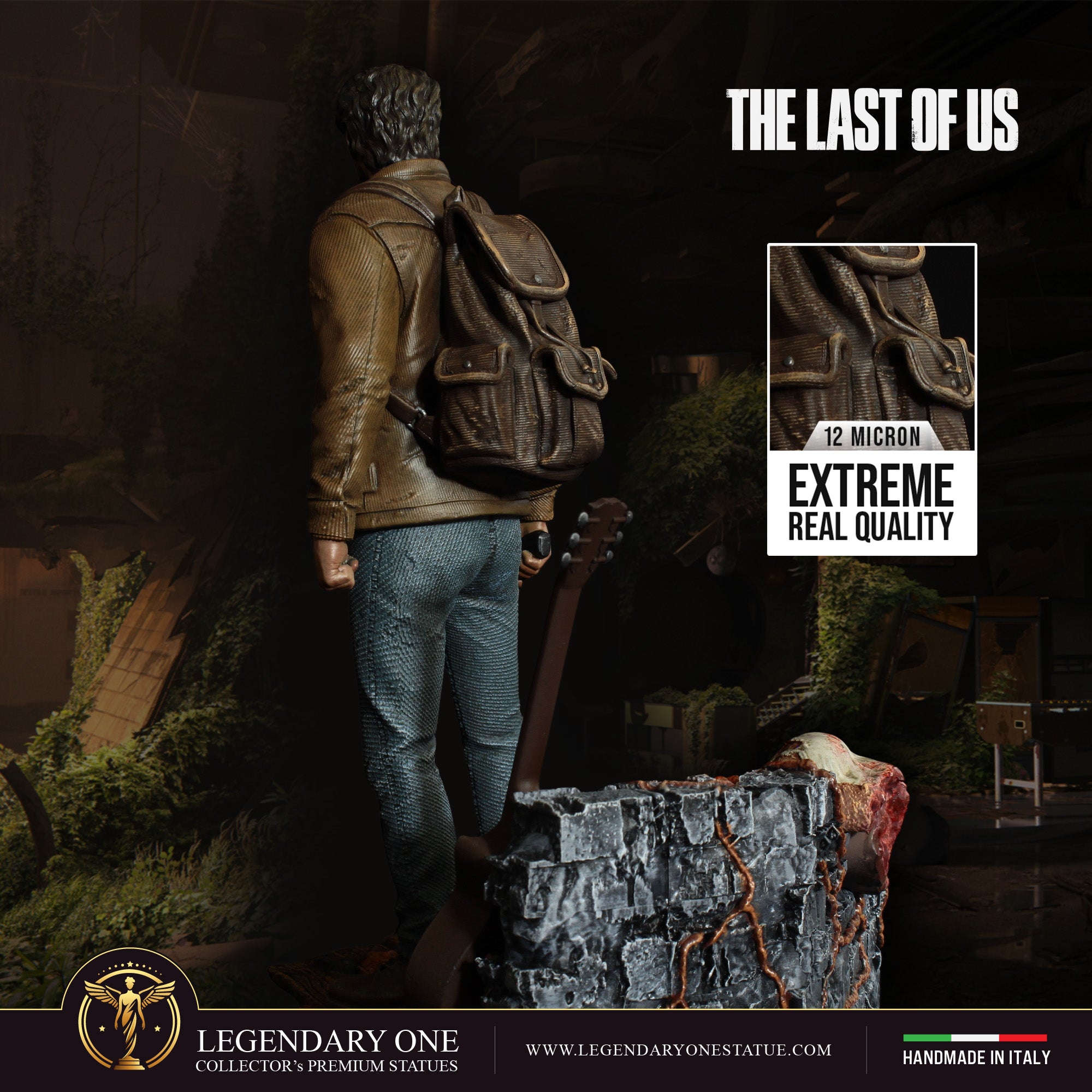 Joel Miller Statua da collezione Esclusiva - The Last of Us Figure Limited Edition - scala 1:4