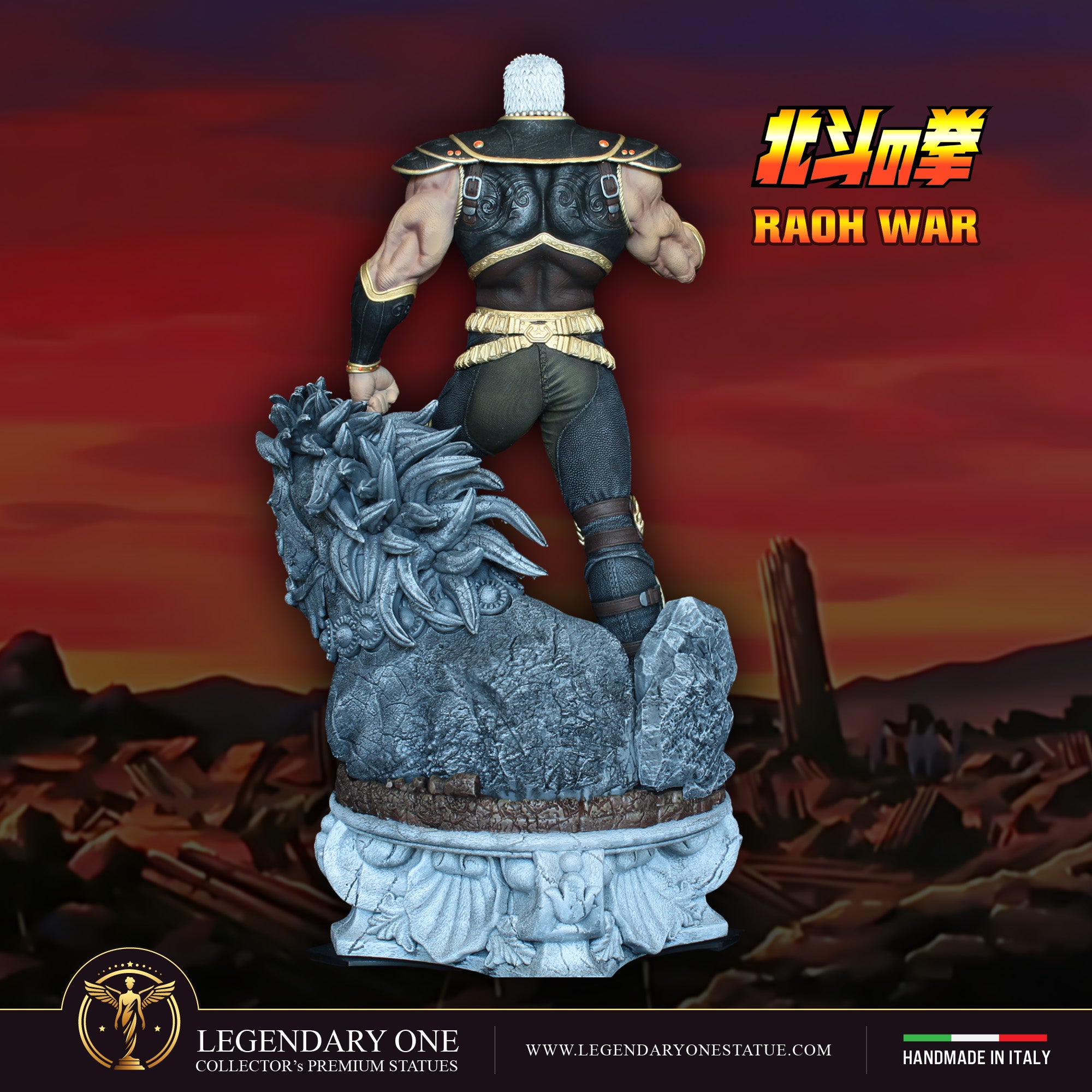 Raoh Statua da Collezione Esclusiva – Ken il Guerriero (Hokuto no Ken) Figure - Limited Edition scala 1:4/1:6