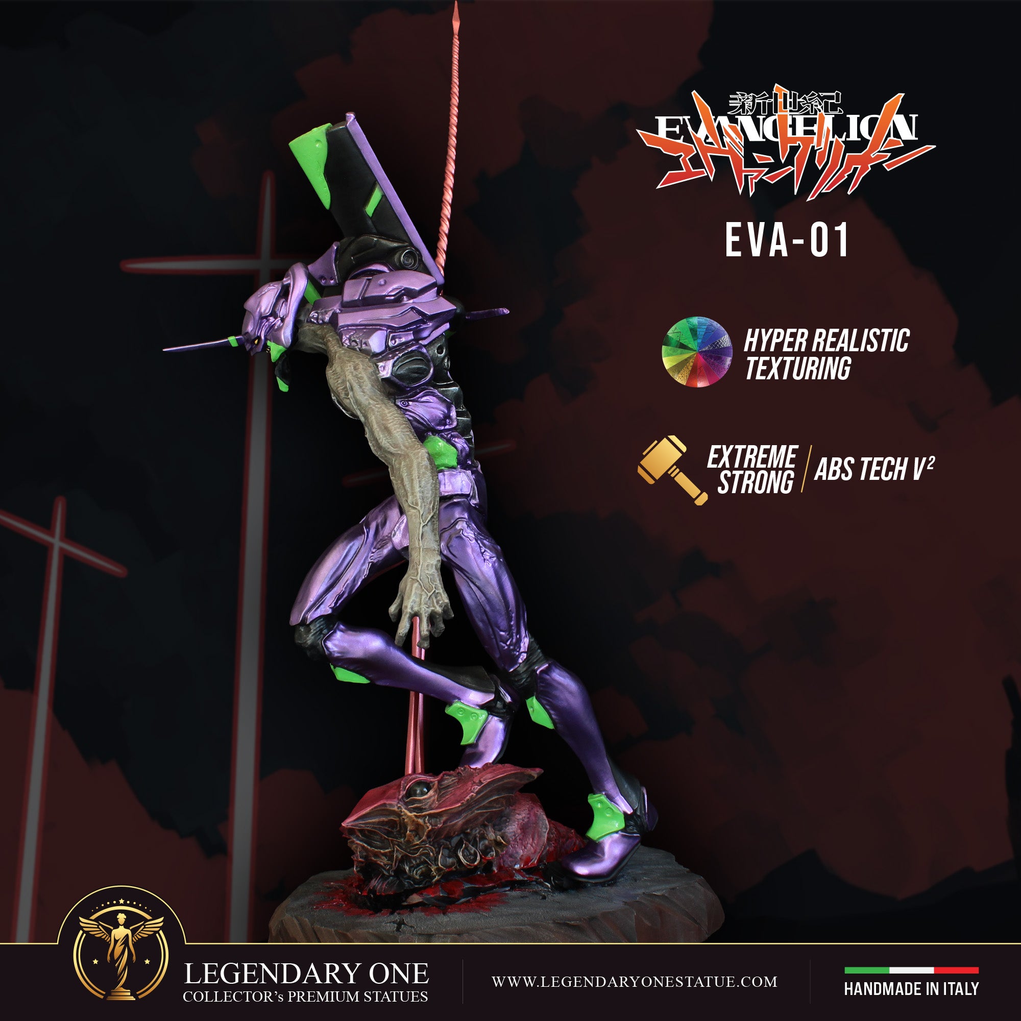 EVA-01 Statua da collezione Berserk Edition - Evangelion Figure - scala 1:4