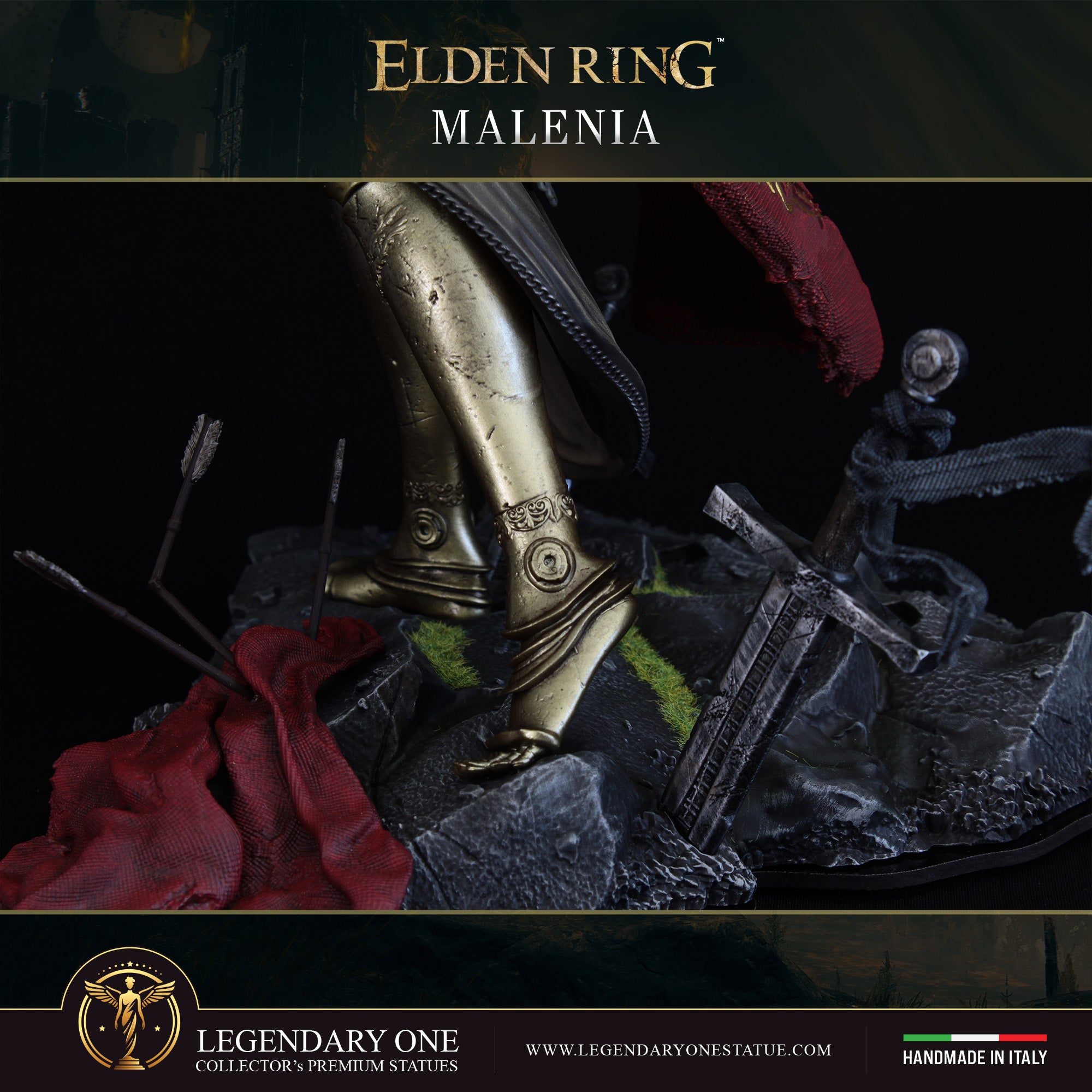 Malenia Statua da Collezione - Elden Ring Figure Real Game Color - Blade of Miquella scala 1:4