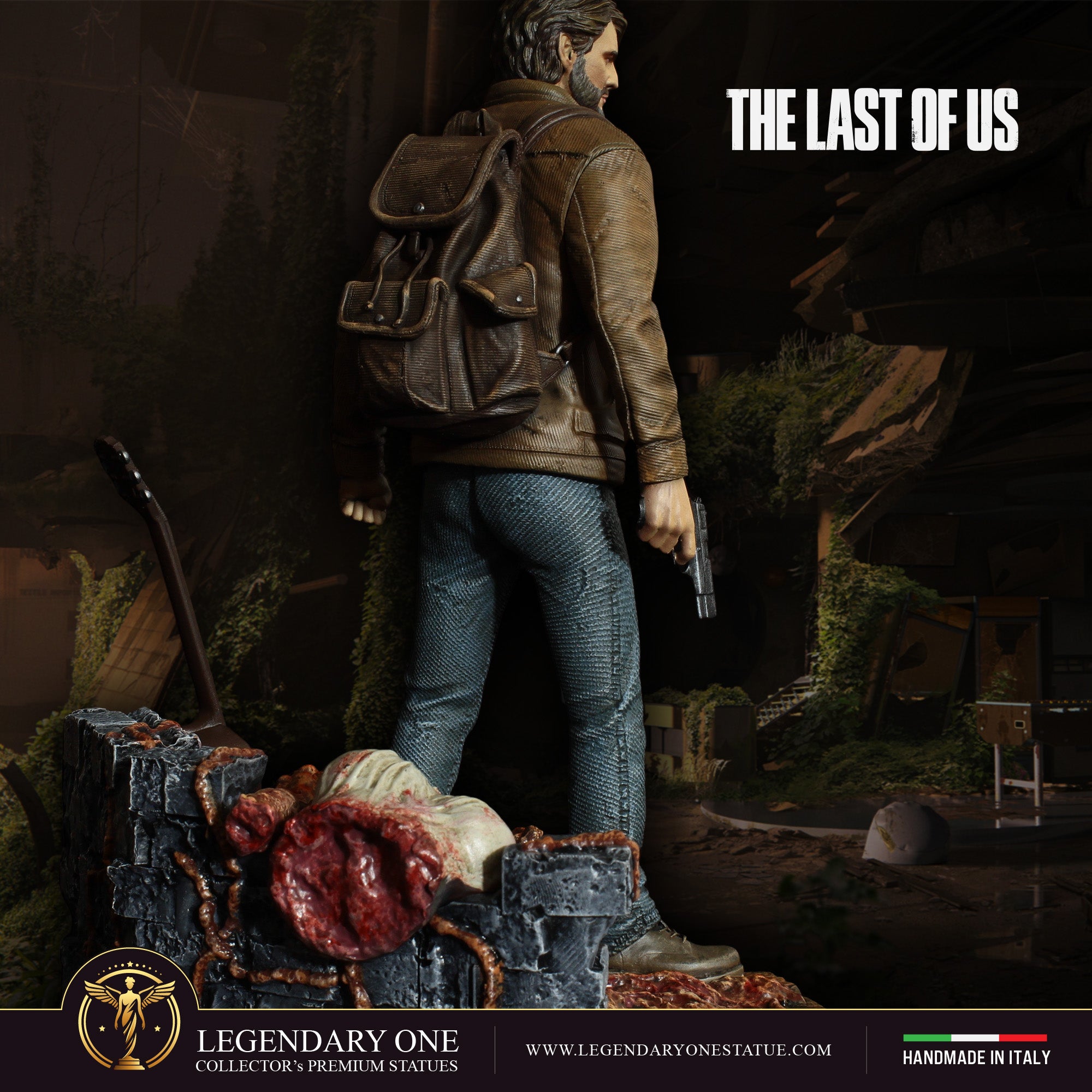 Joel Miller Statua da collezione Esclusiva - The Last of Us Figure Limited Edition - scala 1:4