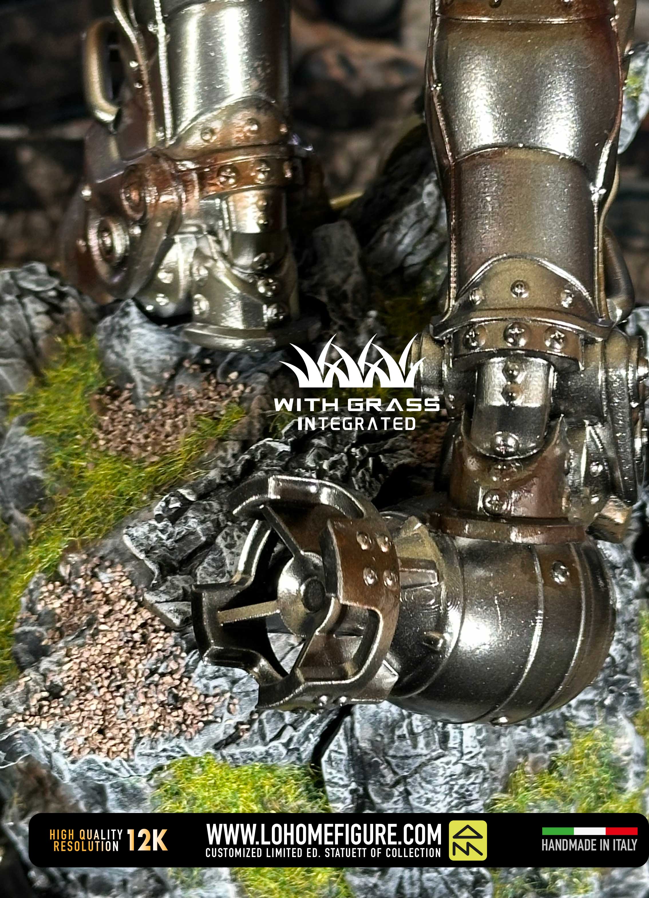 T-60 armatura atomica Statua da collezione - Fallout 4 Figure - Real Game Color - scala 1:6