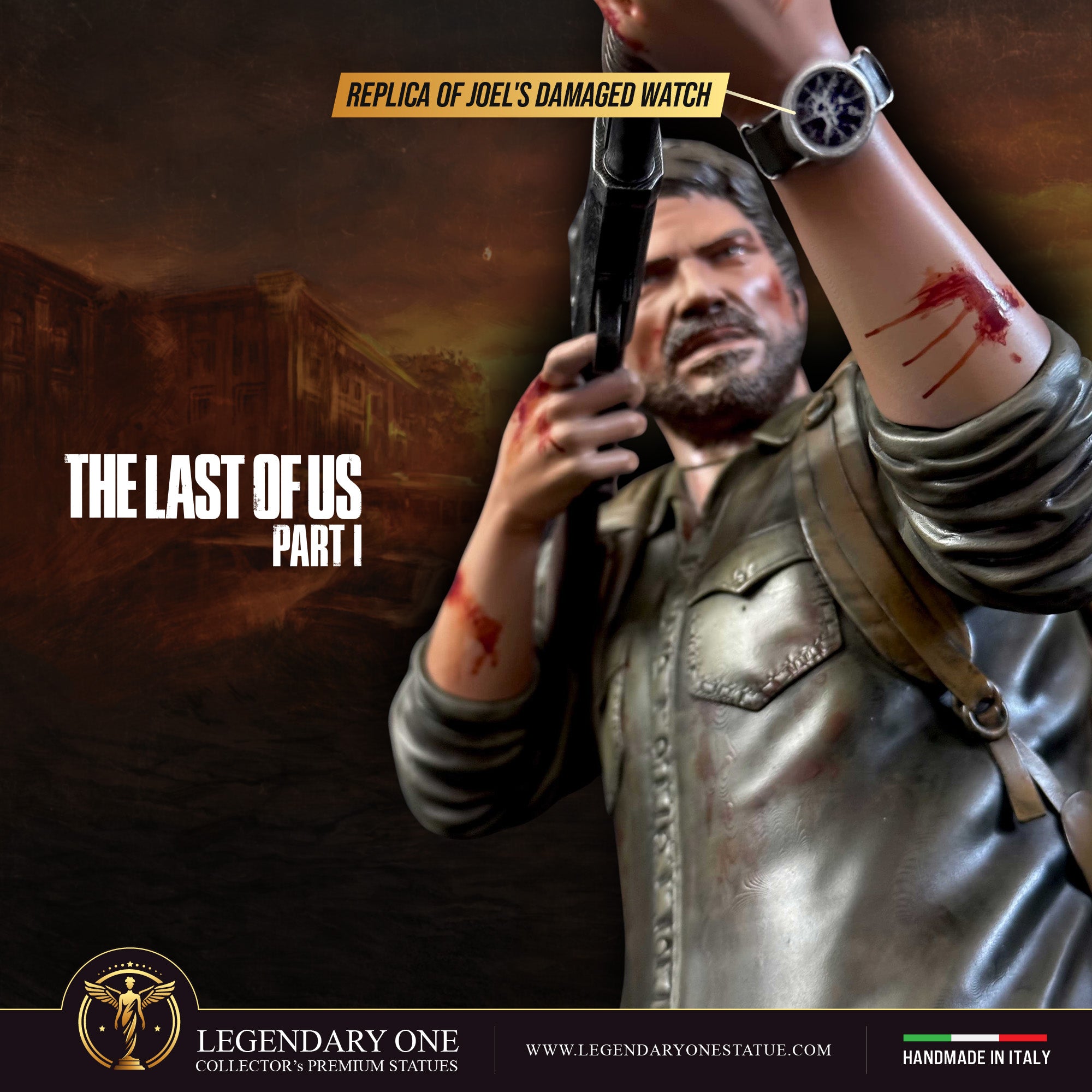 The Last Of US Statua da collezione Esclusiva - Ellie & Joel Figure Limited Edition - scala 1:4
