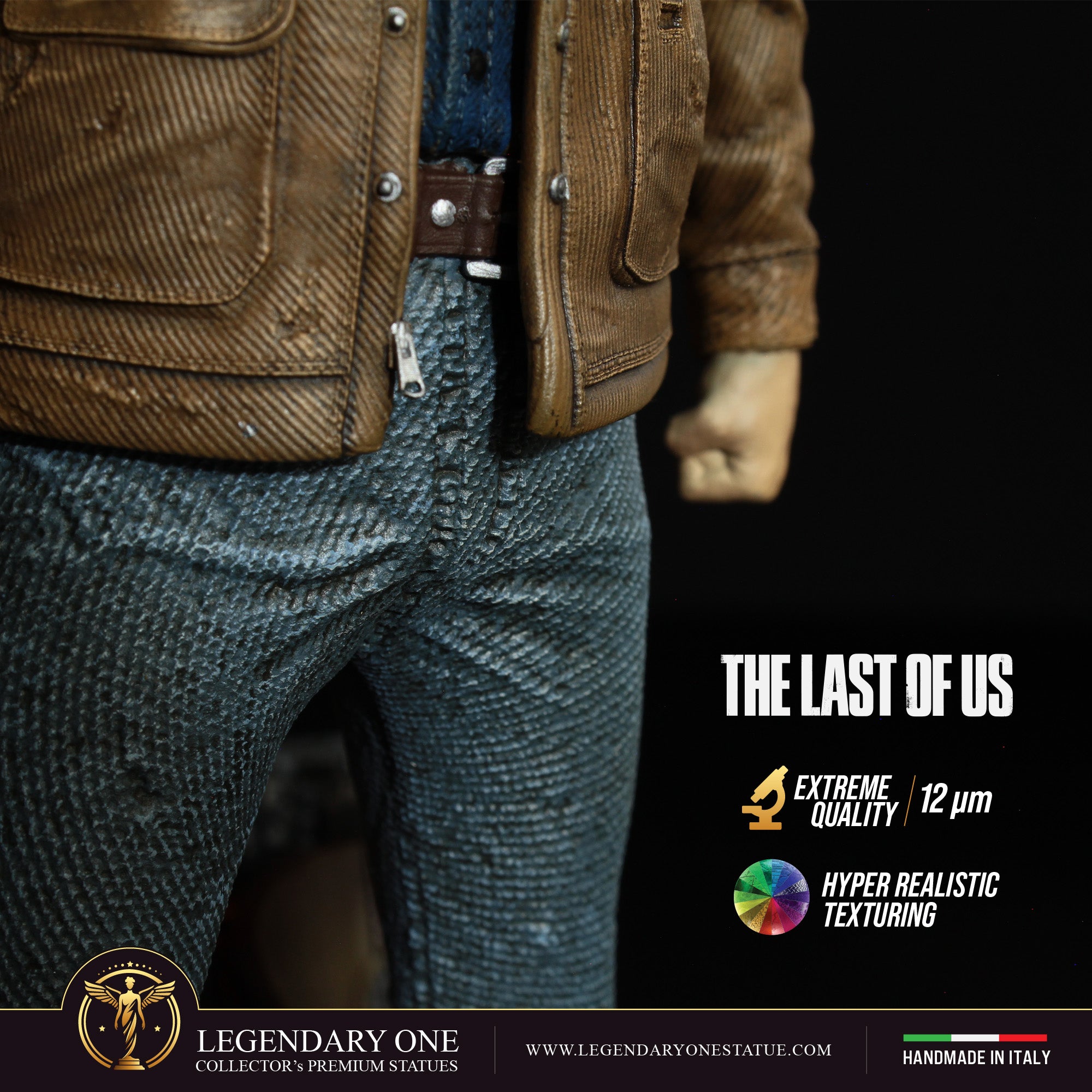 Joel Miller Statua da collezione Esclusiva - The Last of Us Figure Limited Edition - scala 1:4