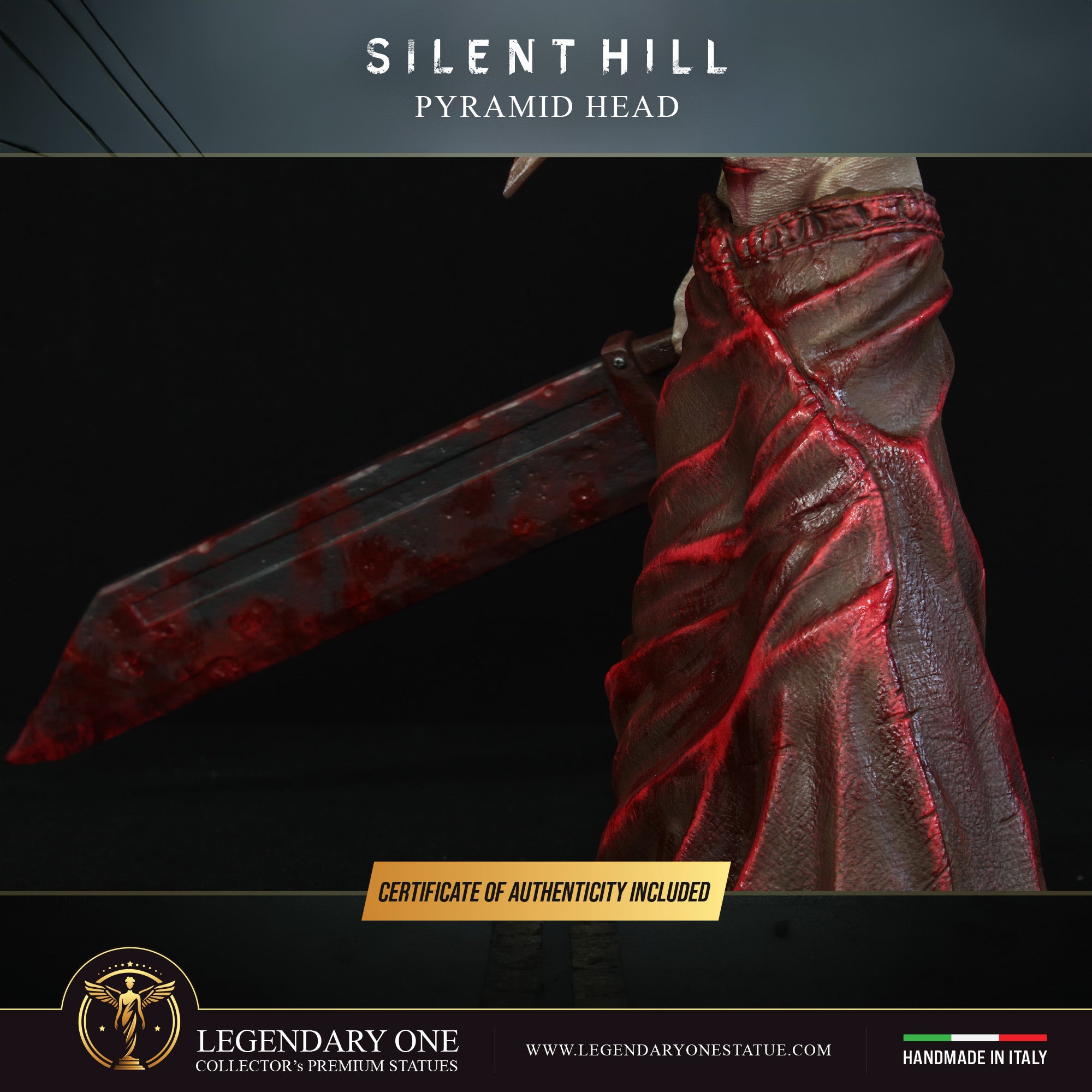 Pyramid Head Statua da collezione - Silent Hill Figure Real Game Color - scala 1:5
