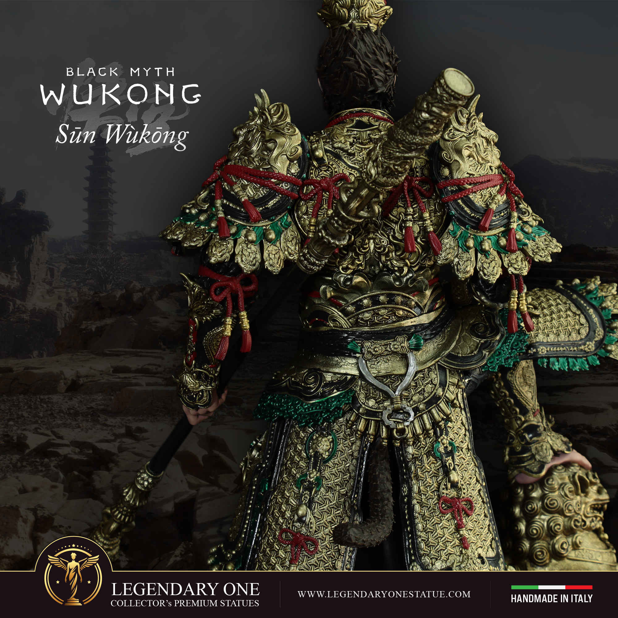 Sun Wukong Statua da collezione – Black Myth: Wukong Figure Esclusiva - scala 1:4