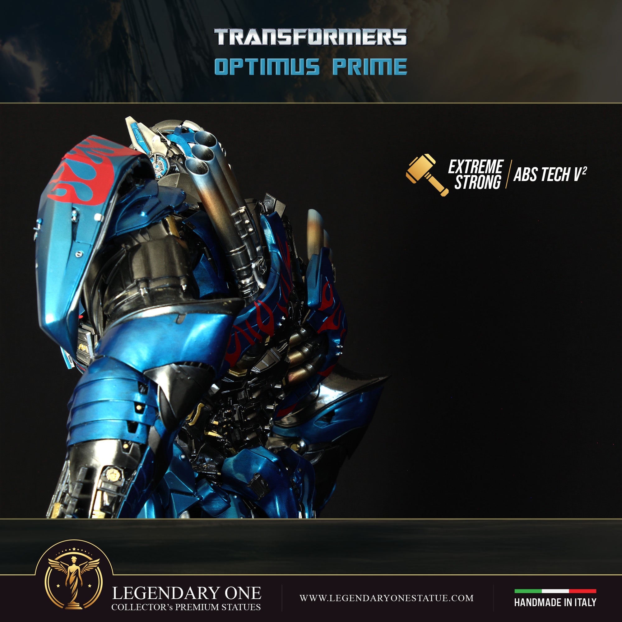 Optimus Prime Statua da collezione - Transformers 4 The Last Knigh Figure Esclusiva - scala 1:3