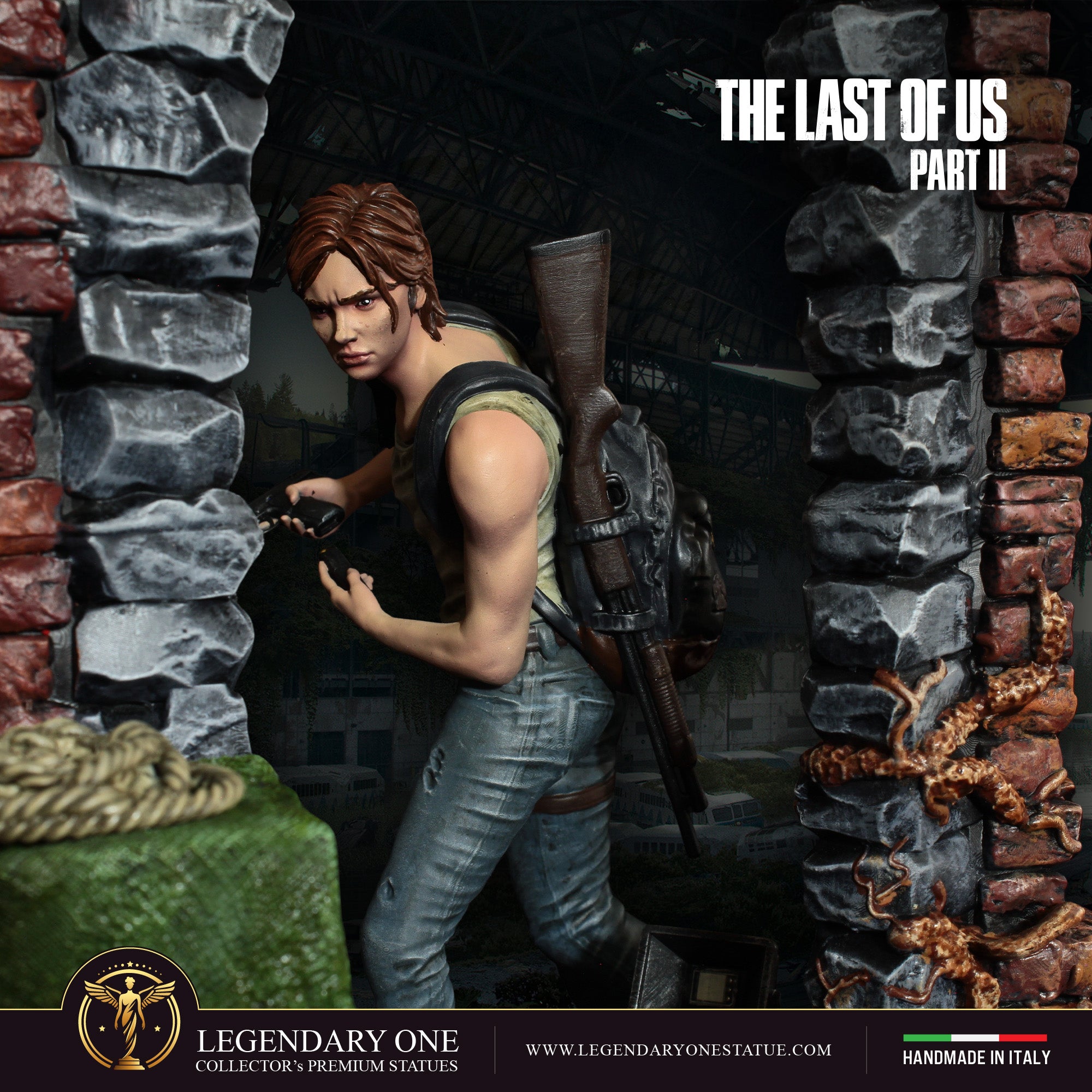 The Last Of US Statua da collezione Esclusiva - Ellie & Abby Figure Limited Edition - scala 1:4
