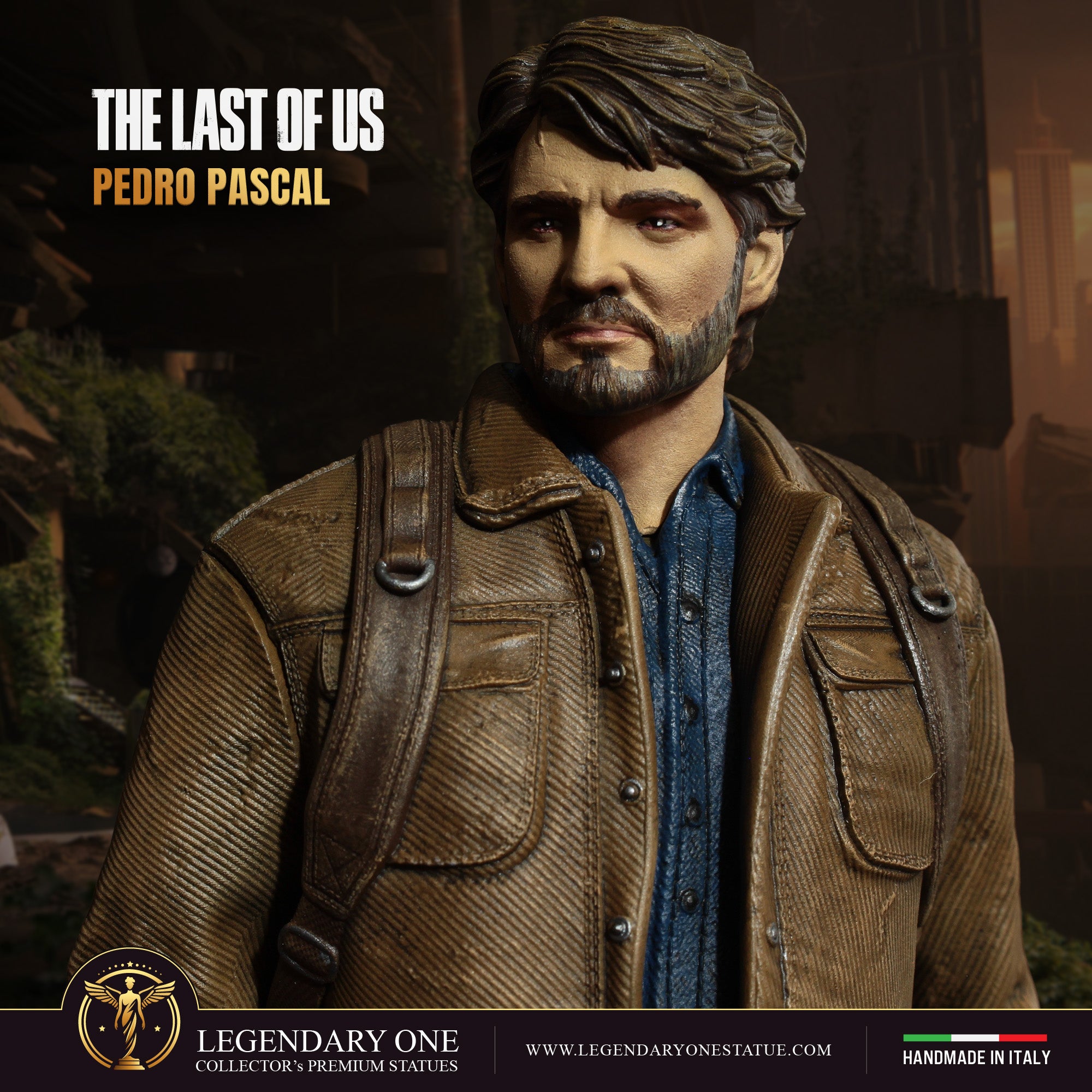 Joel Miller Statua da collezione Esclusiva - The Last of Us Figure Limited Edition - scala 1:4