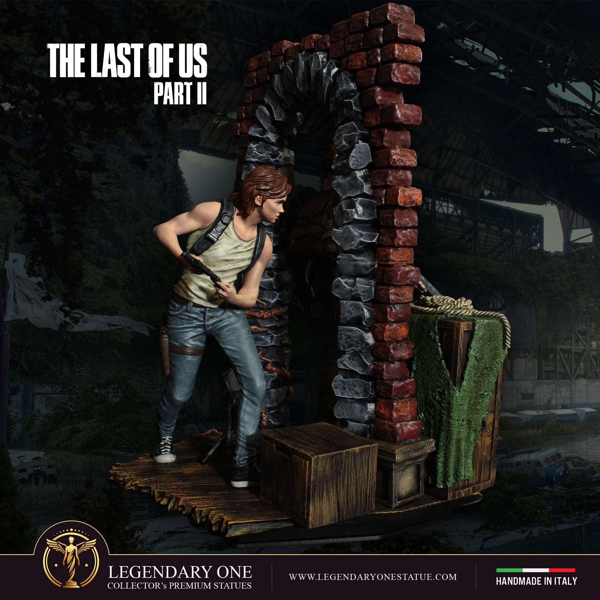 The Last Of US Statua da collezione Esclusiva - Ellie & Abby Figure Limited Edition - scala 1:4