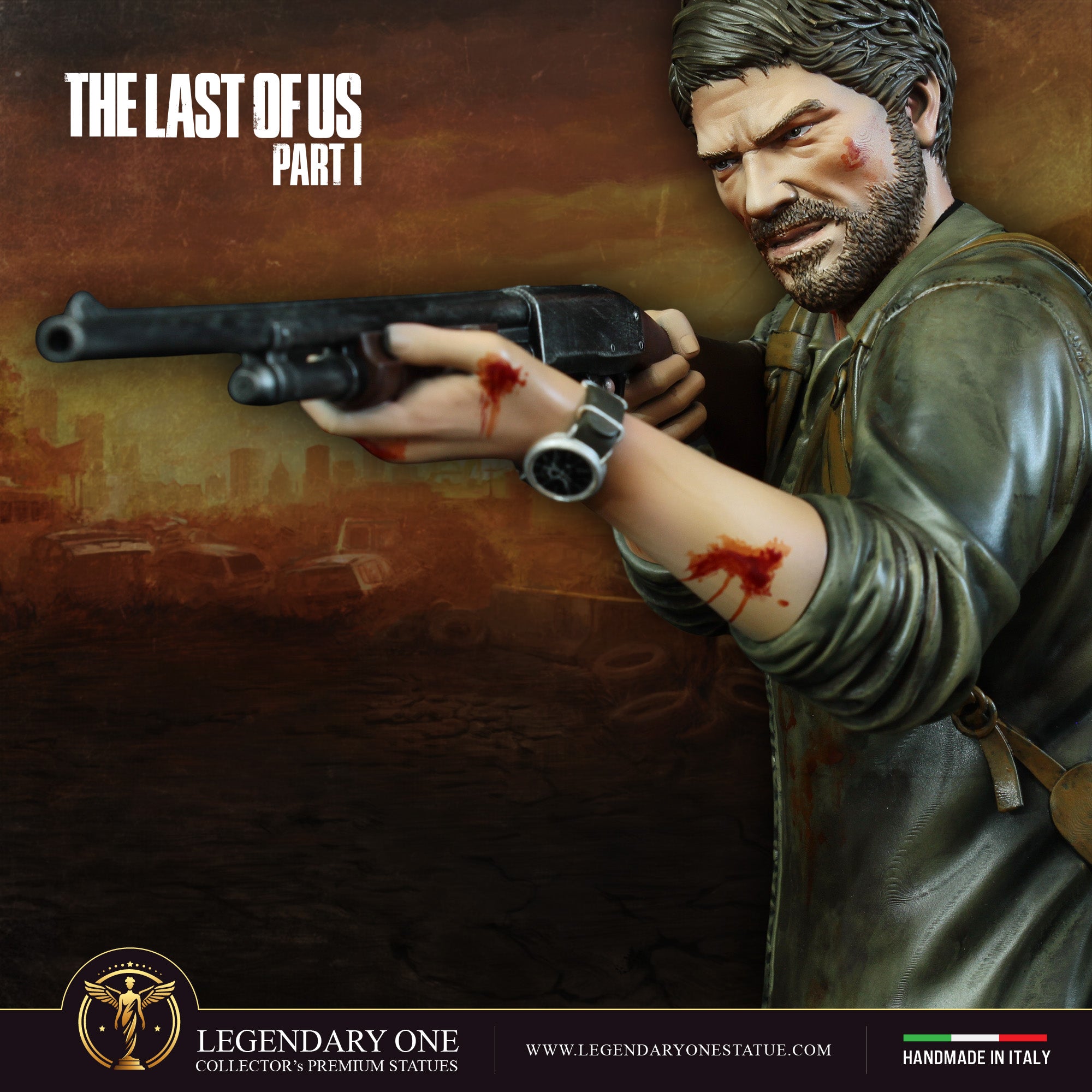 The Last Of US Statua da collezione Esclusiva - Ellie & Joel Figure Limited Edition - scala 1:4