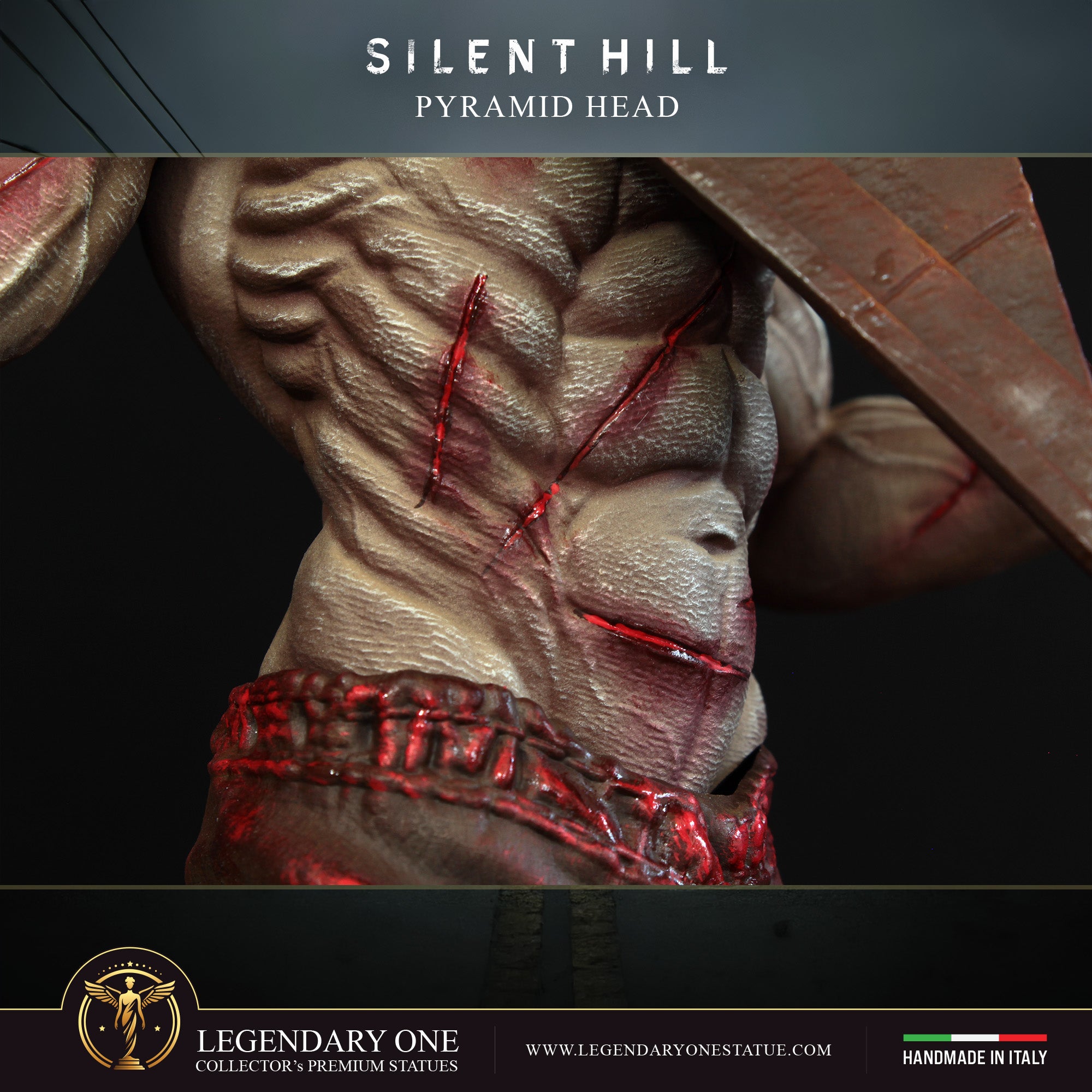 Pyramid Head Statua da collezione - Silent Hill Figure Real Game Color - scala 1:5