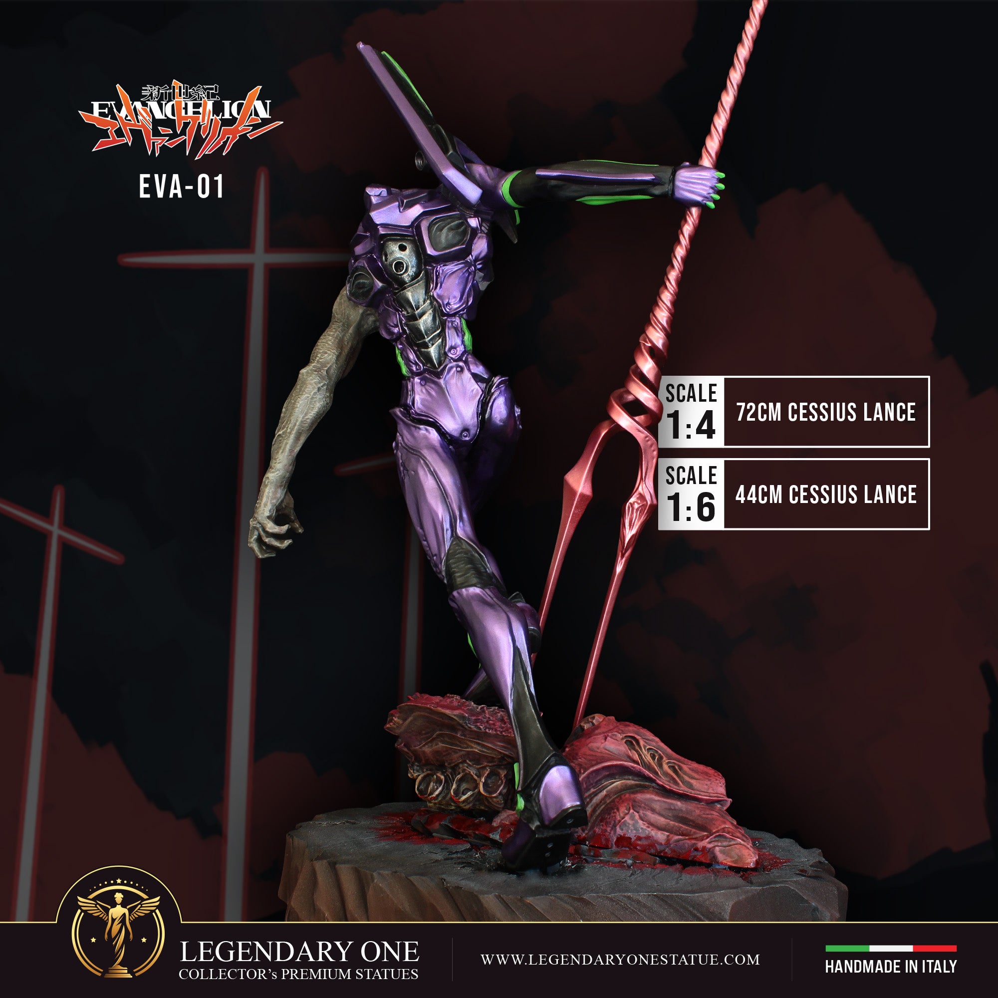 EVA-01 Statua da collezione Berserk Edition - Evangelion Figure - scala 1:4
