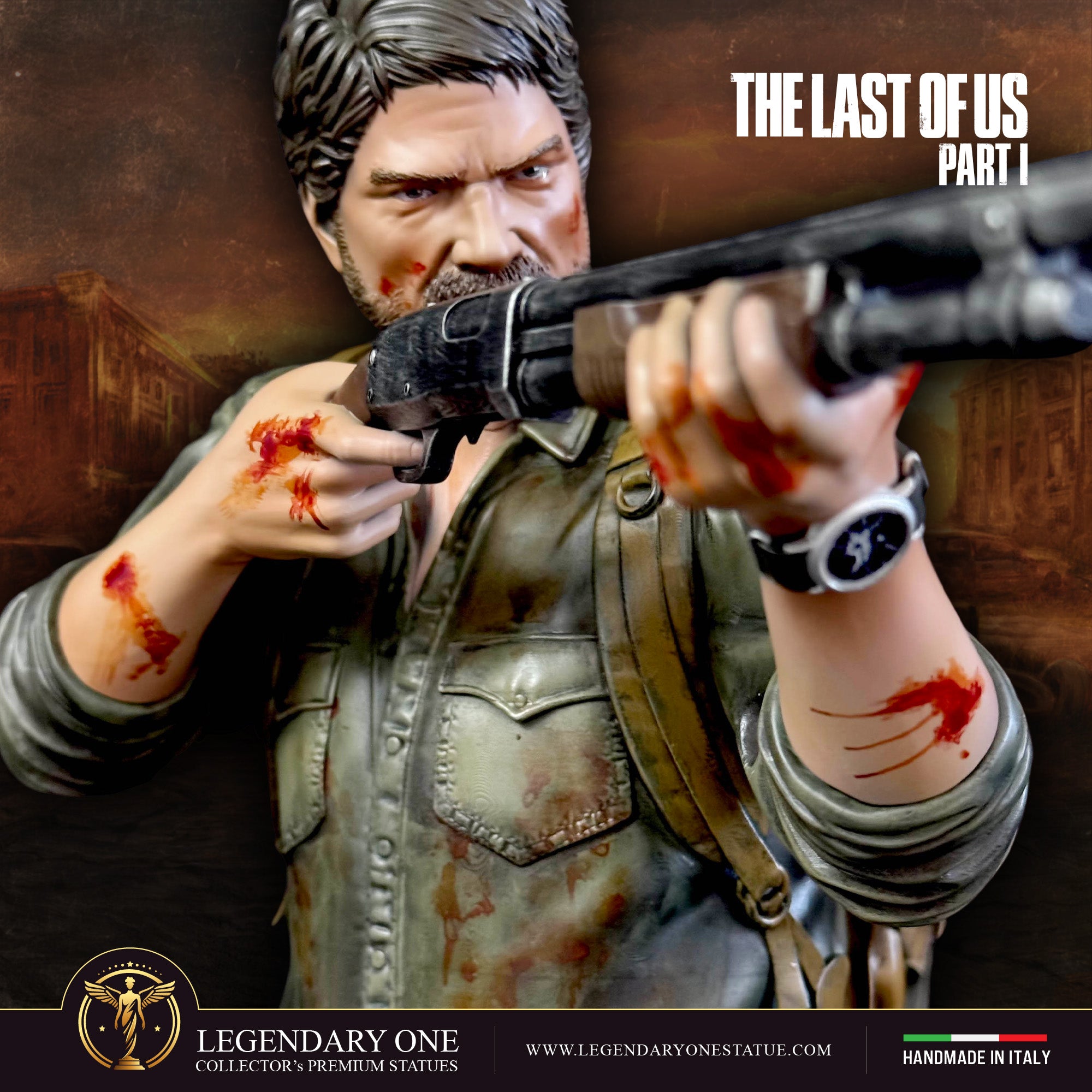 The Last Of US Statua da collezione Esclusiva - Ellie & Joel Figure Limited Edition - scala 1:4