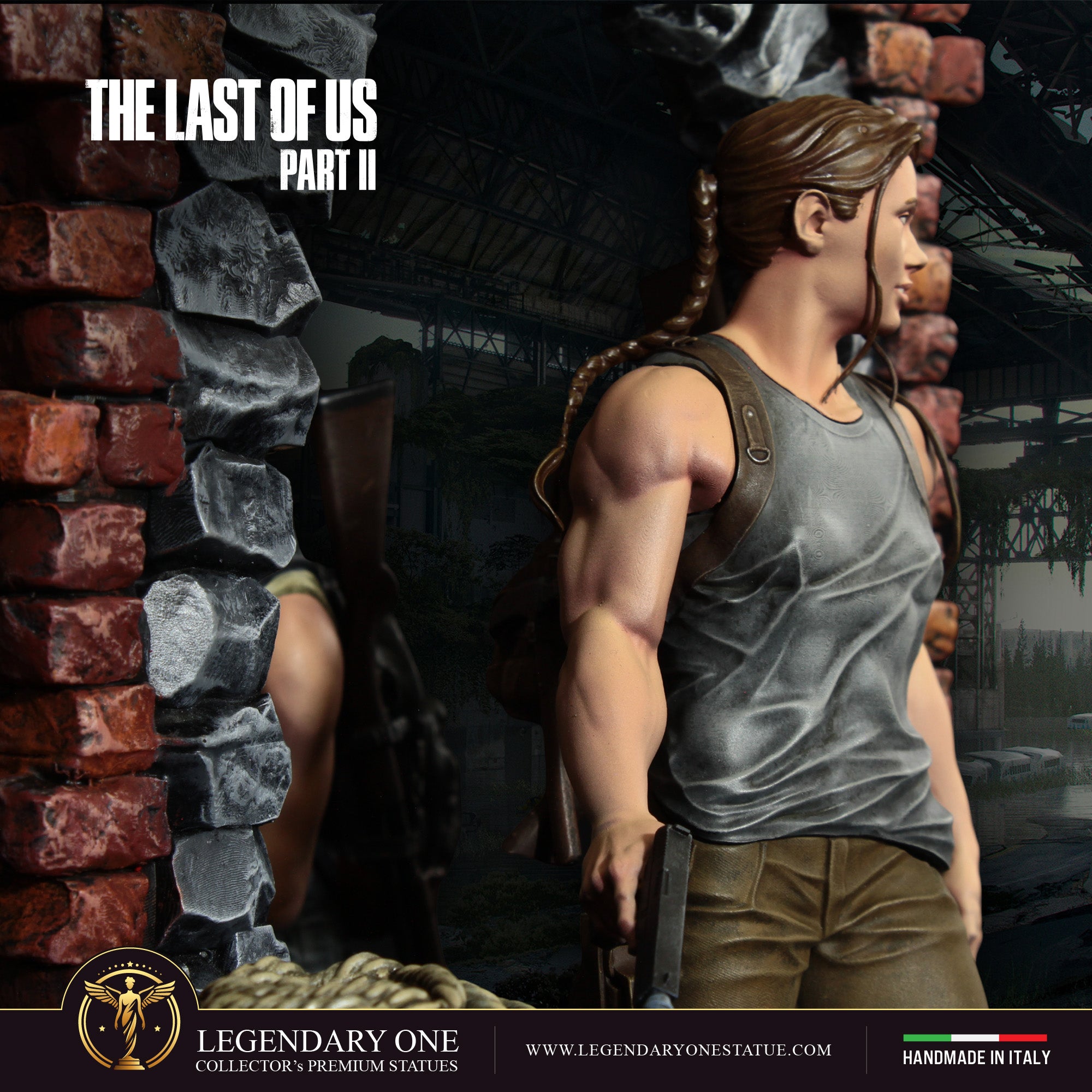 The Last Of US Statua da collezione Esclusiva - Ellie & Abby Figure Limited Edition - scala 1:4