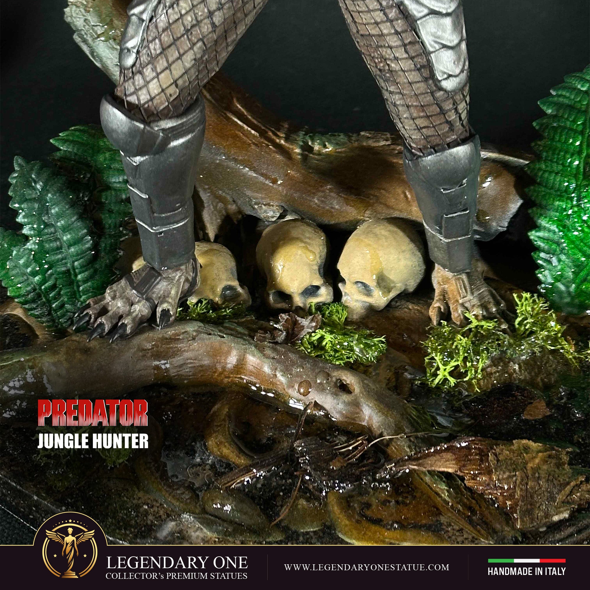 Predator Jungle Hunter Action Figure da collezione esclusiva - Alien Diorama - scala 1:6