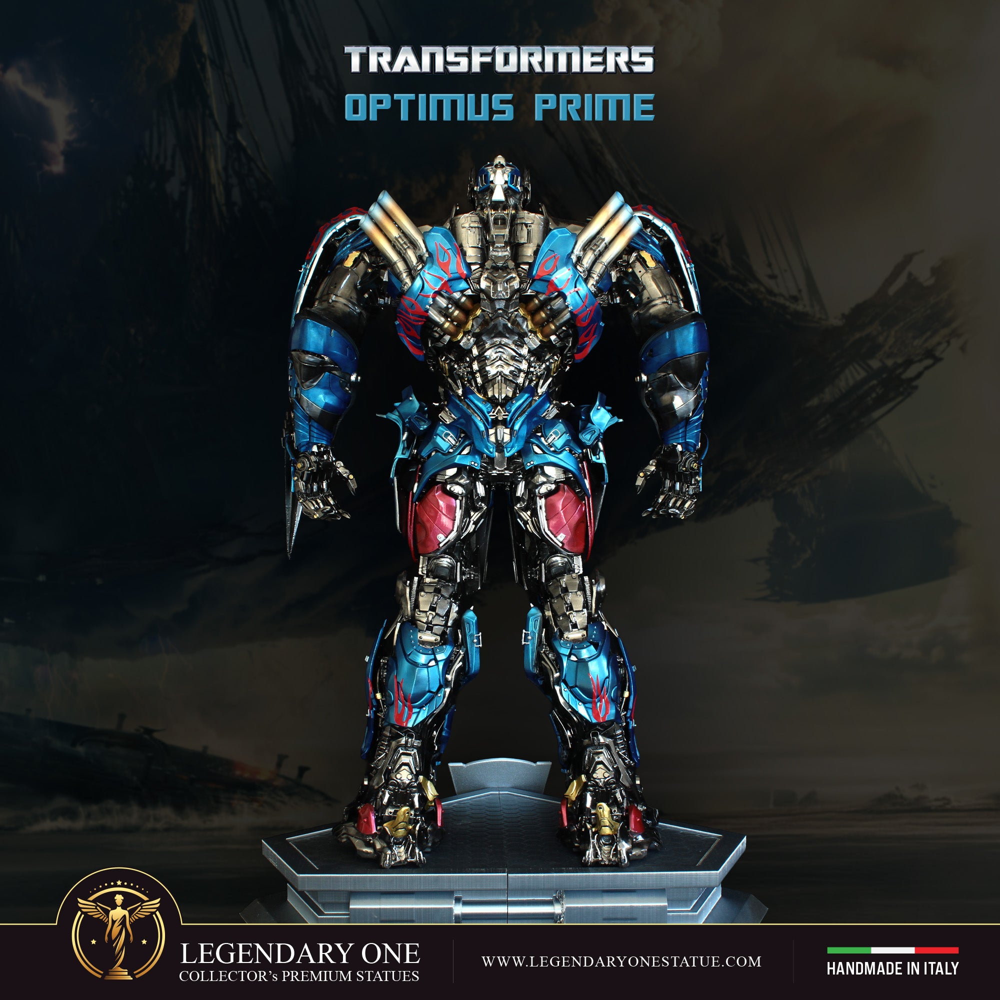 Optimus Prime Statua da collezione - Transformers 4 The Last Knigh Figure Esclusiva - scala 1:3