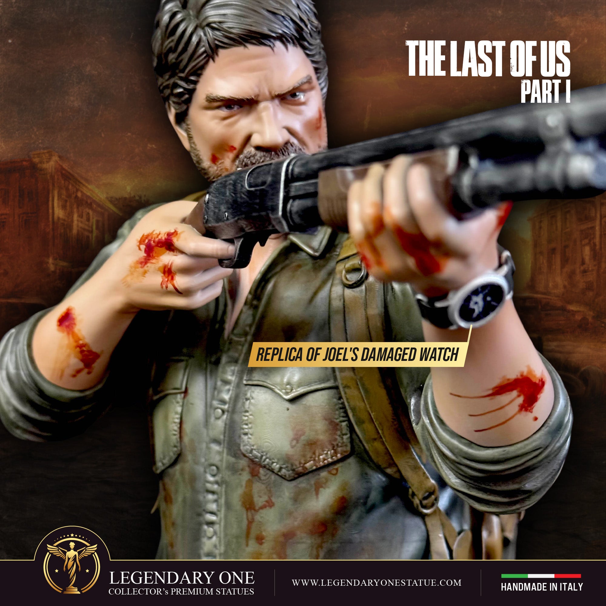 The Last Of US Statua da collezione Esclusiva - Ellie & Joel Figure Limited Edition - scala 1:4