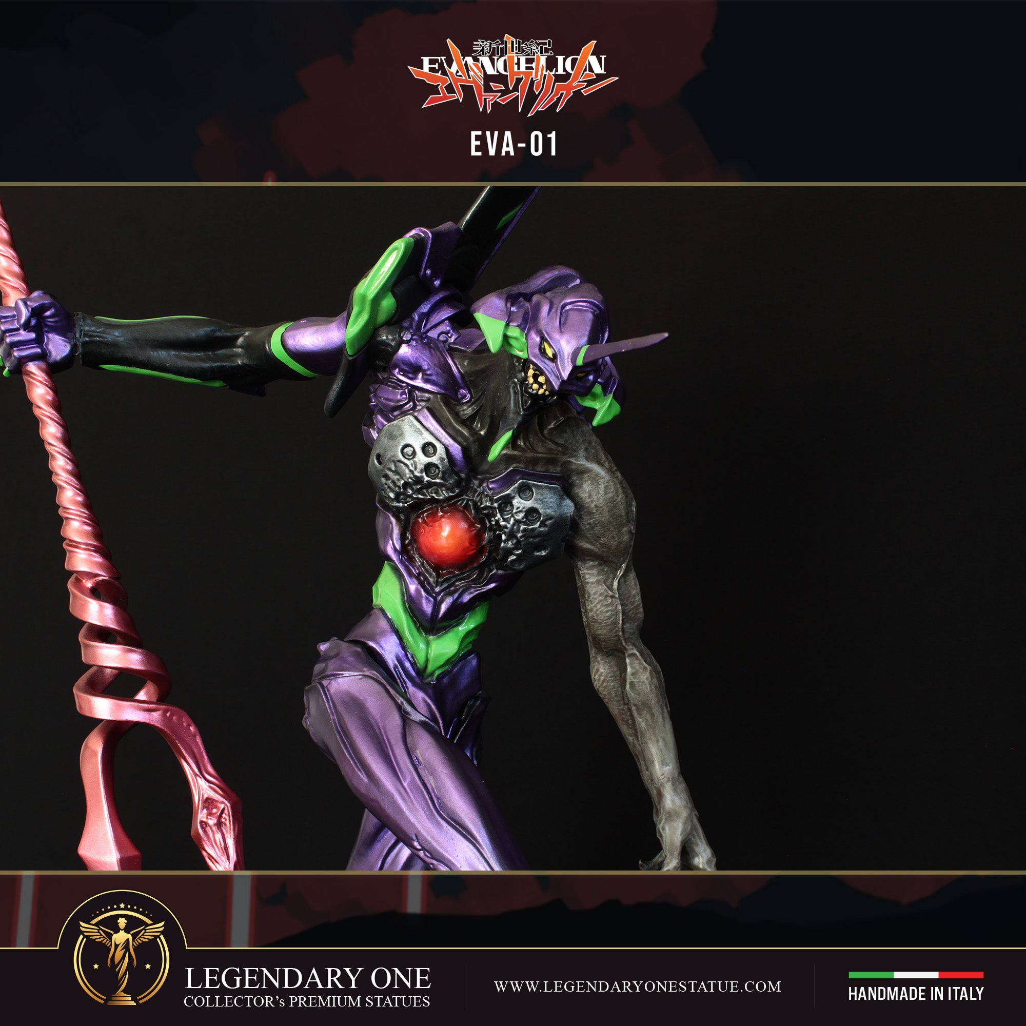 EVA-01 Statua da collezione Berserk Edition - Evangelion Figure - scala 1:4