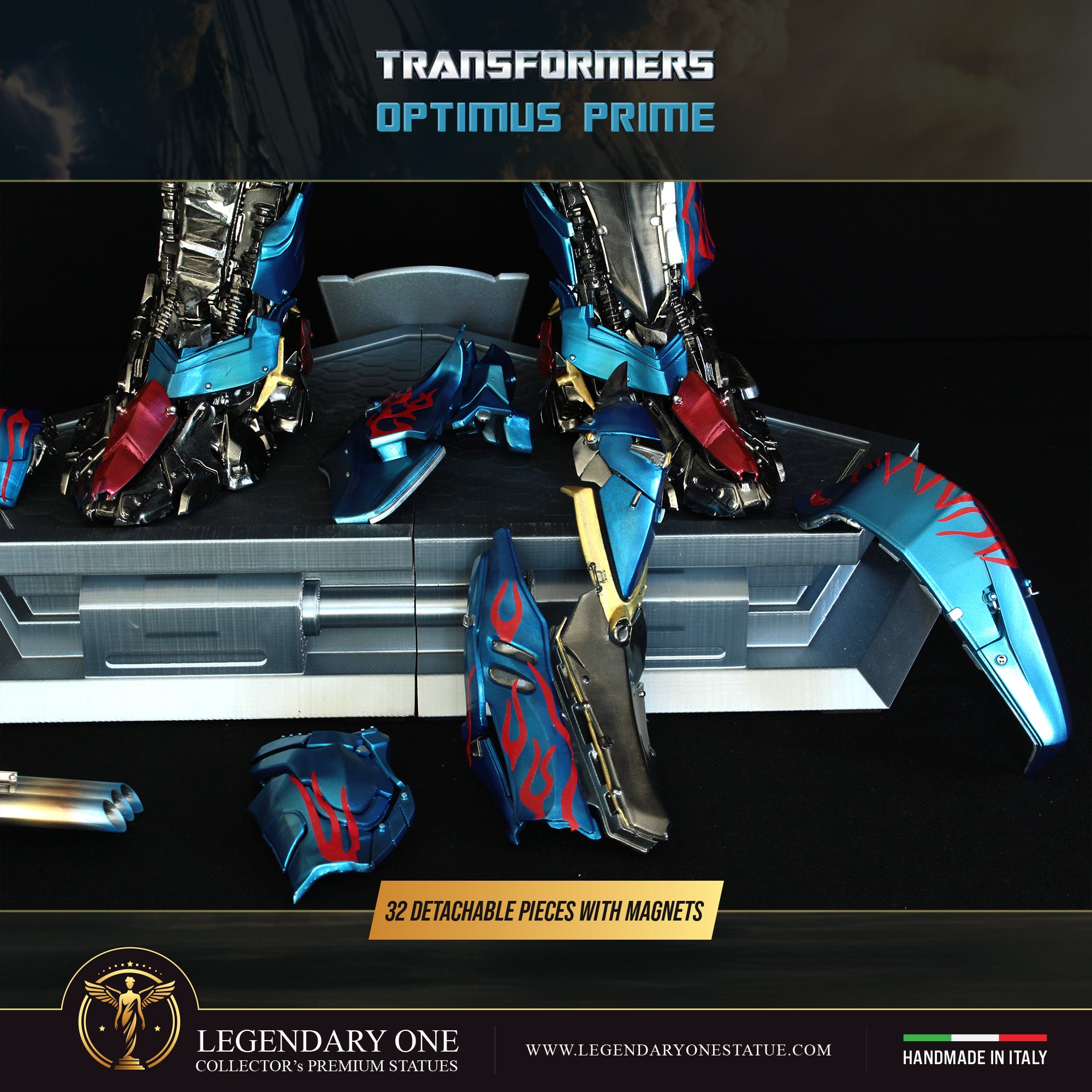 Optimus Prime Statua da collezione - Transformers 4 The Last Knigh Figure Esclusiva - scala 1:3