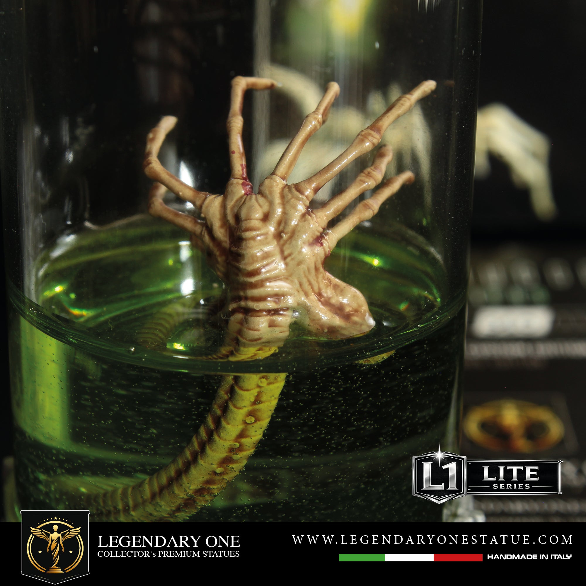Alien FaceHugger in Capsula da collezione - Action Figure - Limited Edition