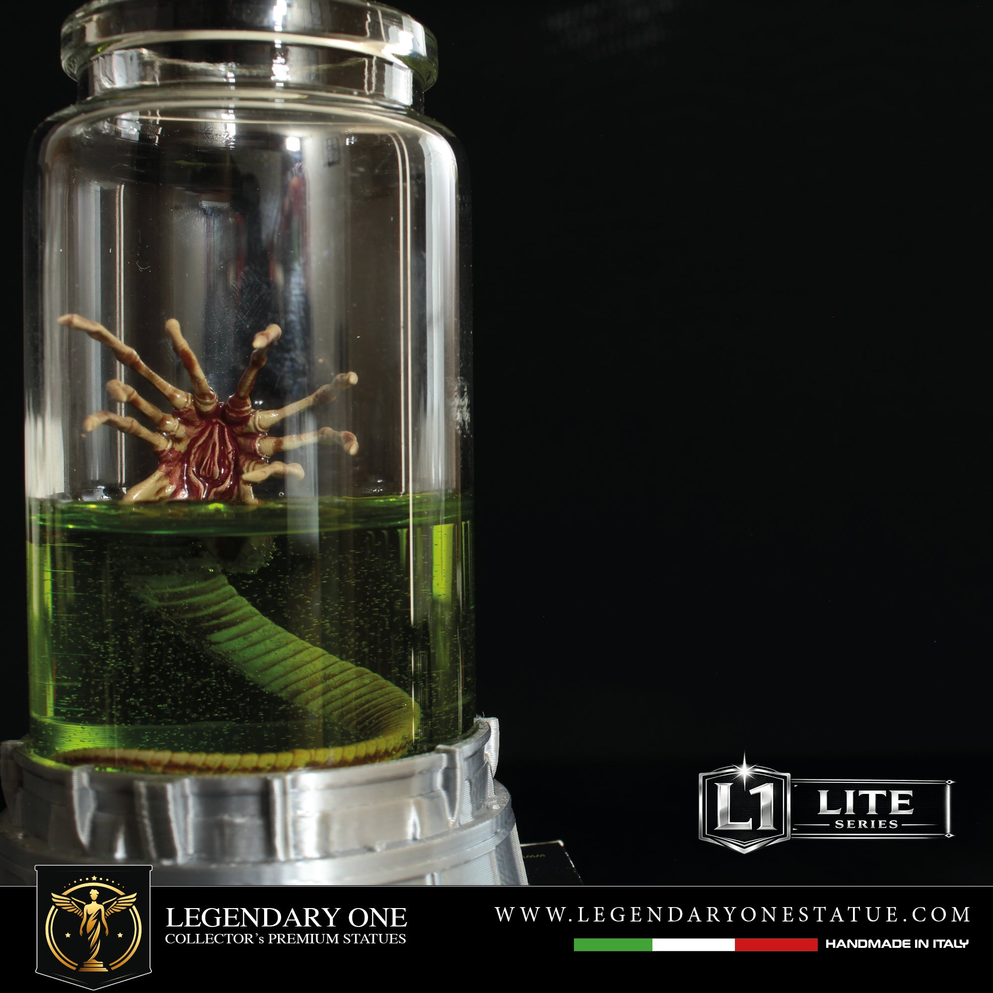 Alien FaceHugger in Capsula da collezione - Action Figure - Limited Edition