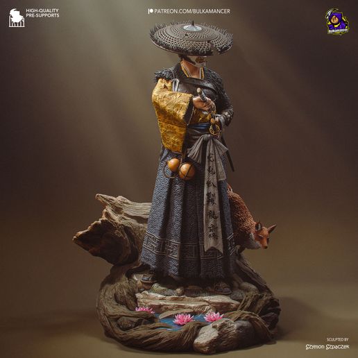 Atsu Ghost of Yotei statua da collezione IceBreaker Series