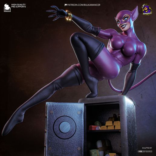 Catwoman Long Halloween statua da collezione IceBreaker Series
