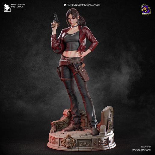 Claire Resident Evil statua da collezione IceBreaker Series