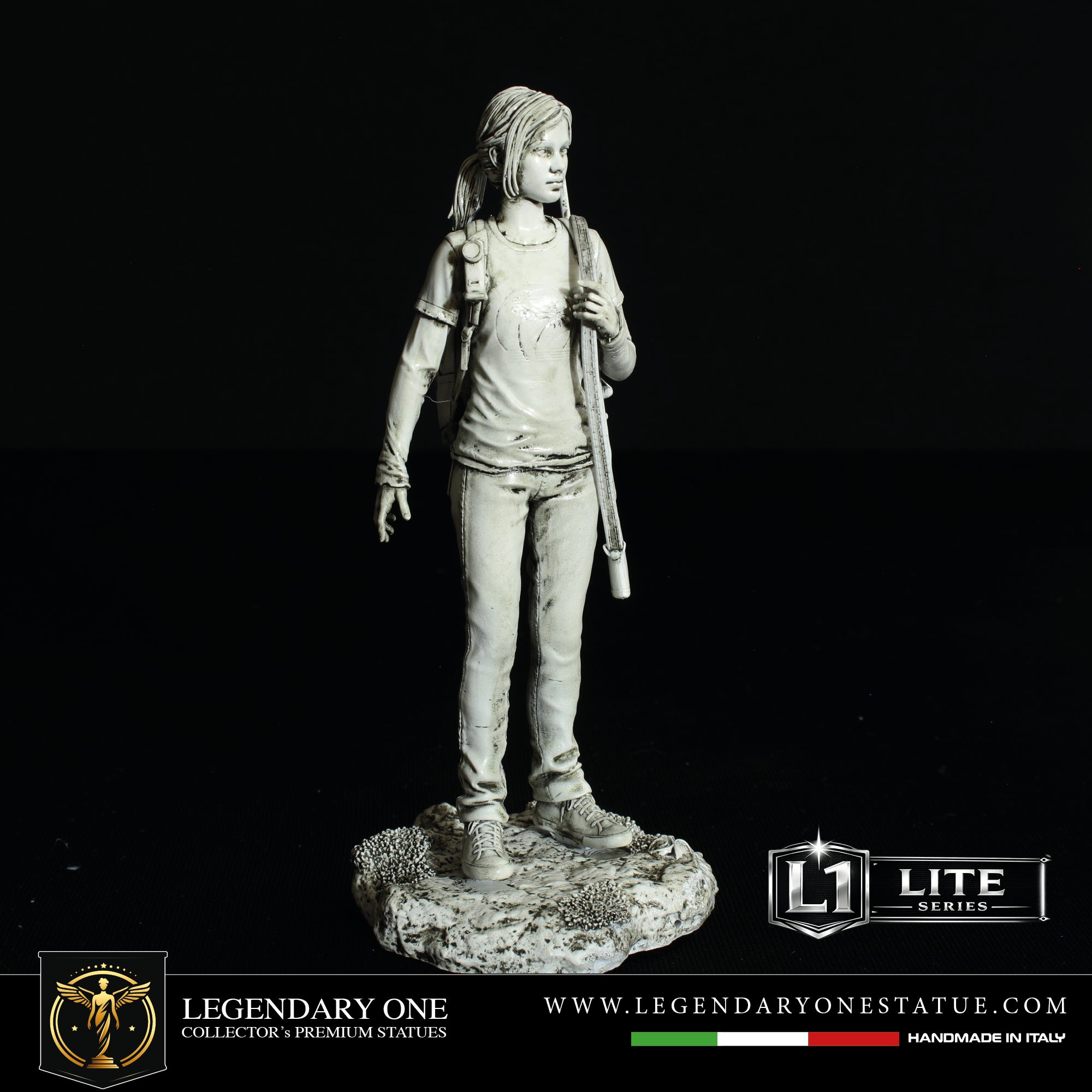 Ellie Williams Figure MARBLE EDITION – The Last of Us PART 1 Statua da Collezione