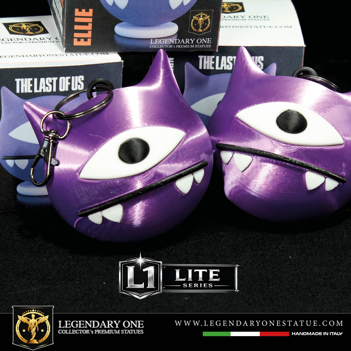 Ellie’s Monster Keychain – The Last of Us Statua da Collezione