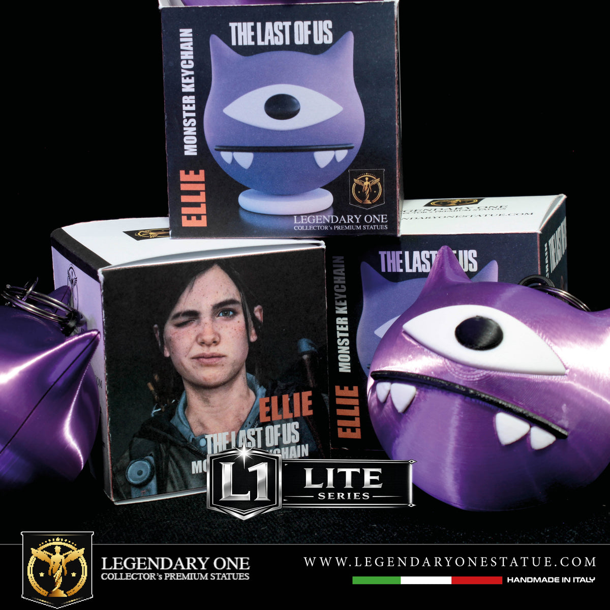Ellie’s Monster Keychain – The Last of Us Statua da Collezione