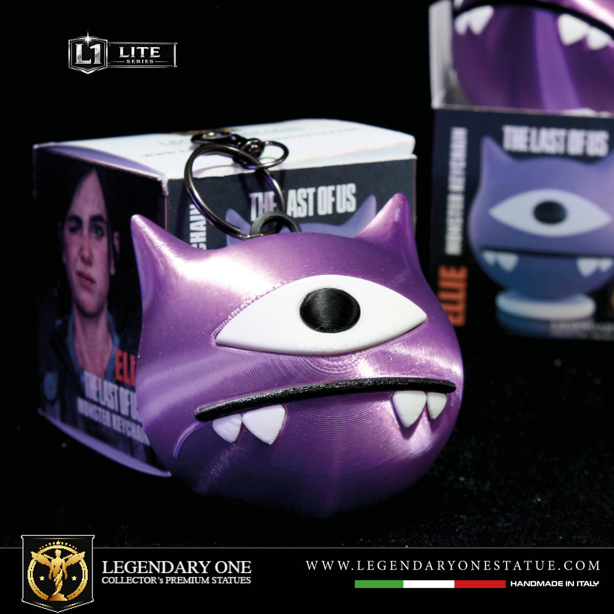 Ellie’s Monster Keychain – The Last of Us Statua da Collezione