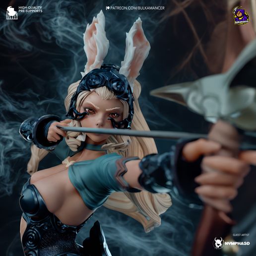 Fran Final Fantasy XII statua da collezione IceBreaker Series
