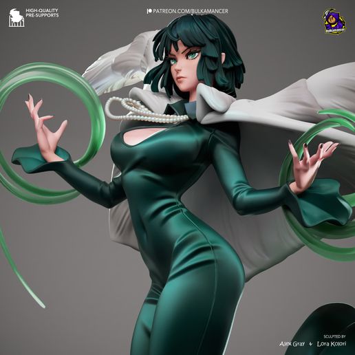 Fubuki One-Punch Man statua da collezione IceBreaker Series