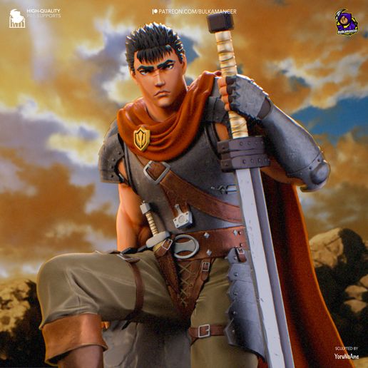 Guts Berserk: The Golden Age Arc statua da collezione IceBreaker Series
