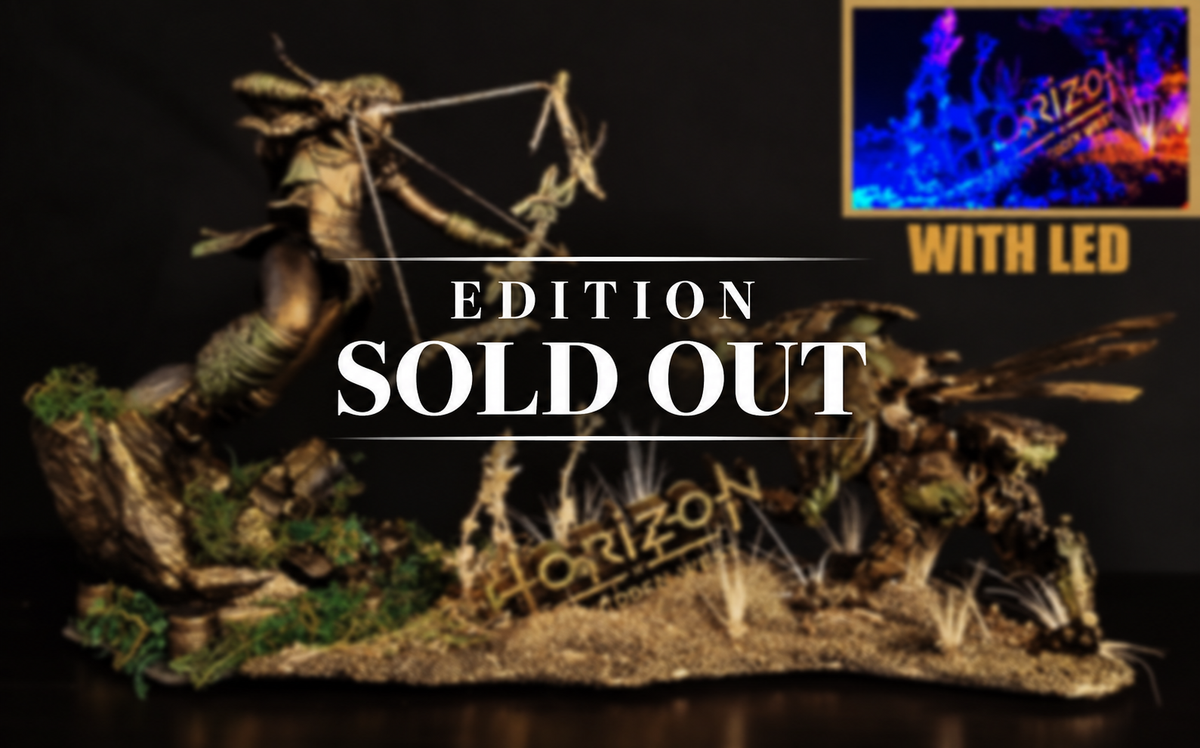Horizon Forbidden West Diorama da collezione esclusivo con multi LED - Aloy Figure