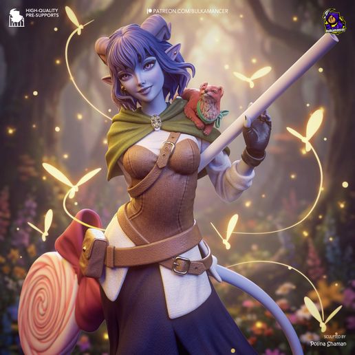 Jester Critical Role statua da collezione IceBreaker Series